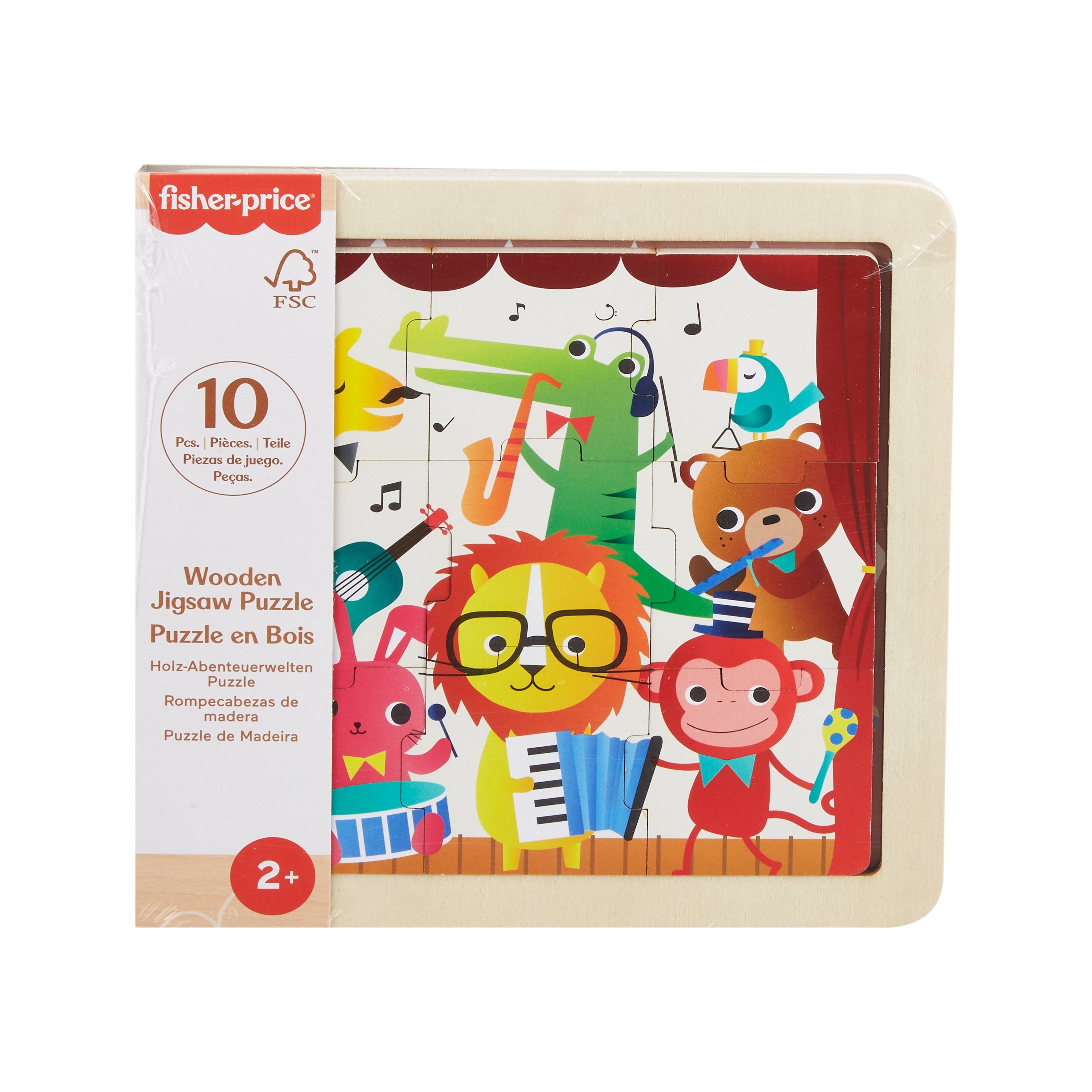 Puzzle Drewniane, Zwierzatka