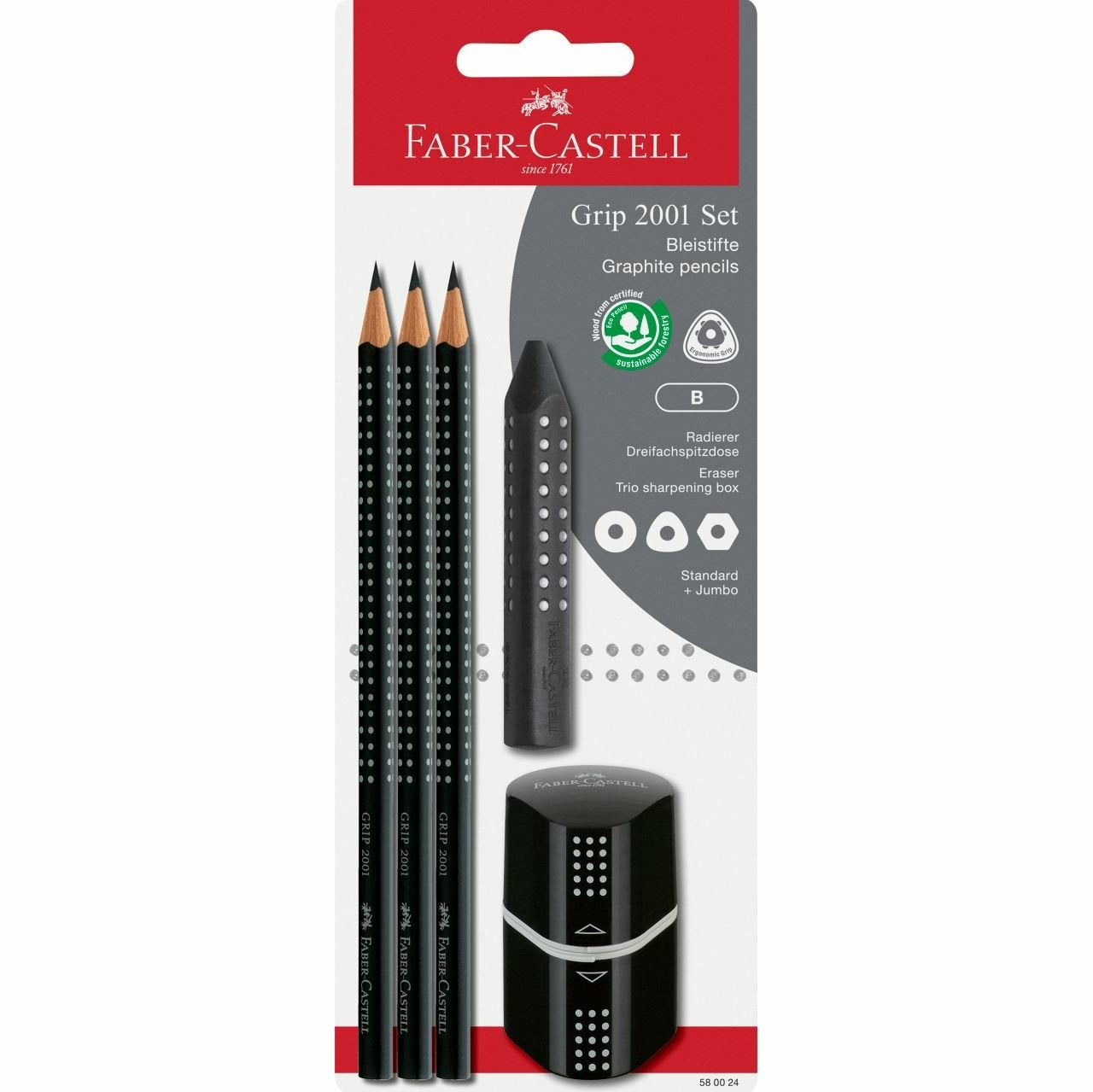 Faber-Camell Grip 2001 Set Negro Bk