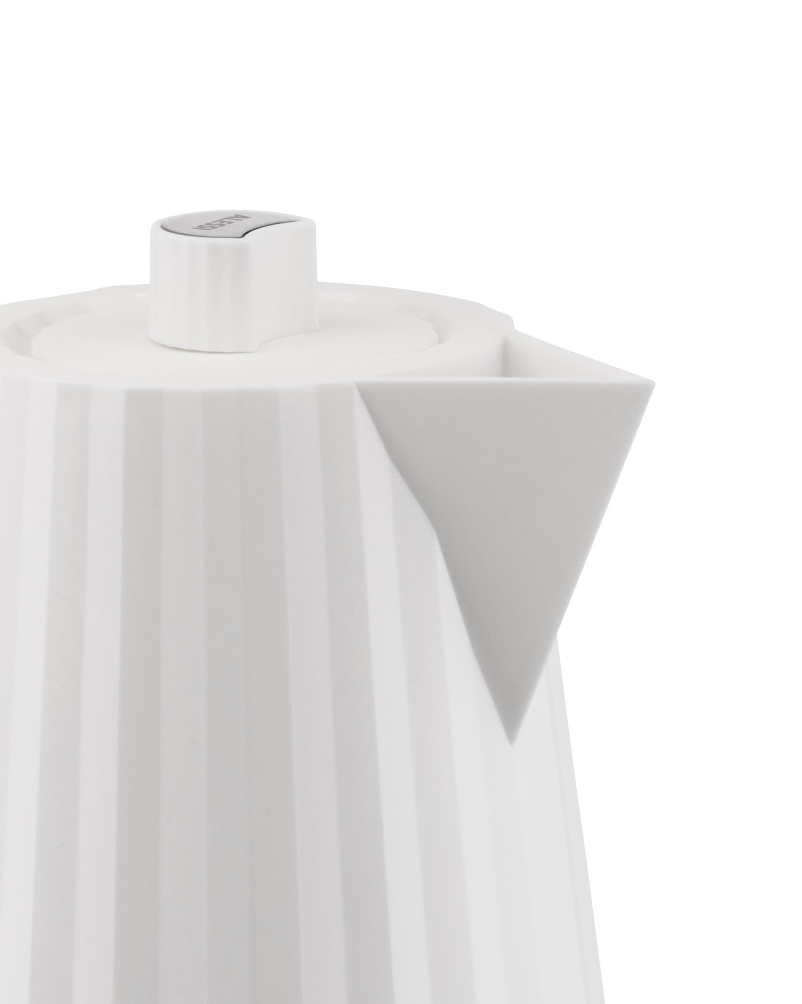 Alessi Mdl06/1 R Plissè Elektrischer Wasserkocher Aus 100 Cl, Rojo
