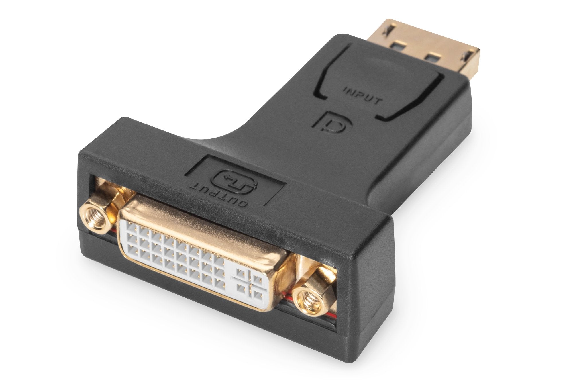 Conversor Digitus Video Displayport Dp - Dvi-I (24+5) M/H Con Bloqueo Sw