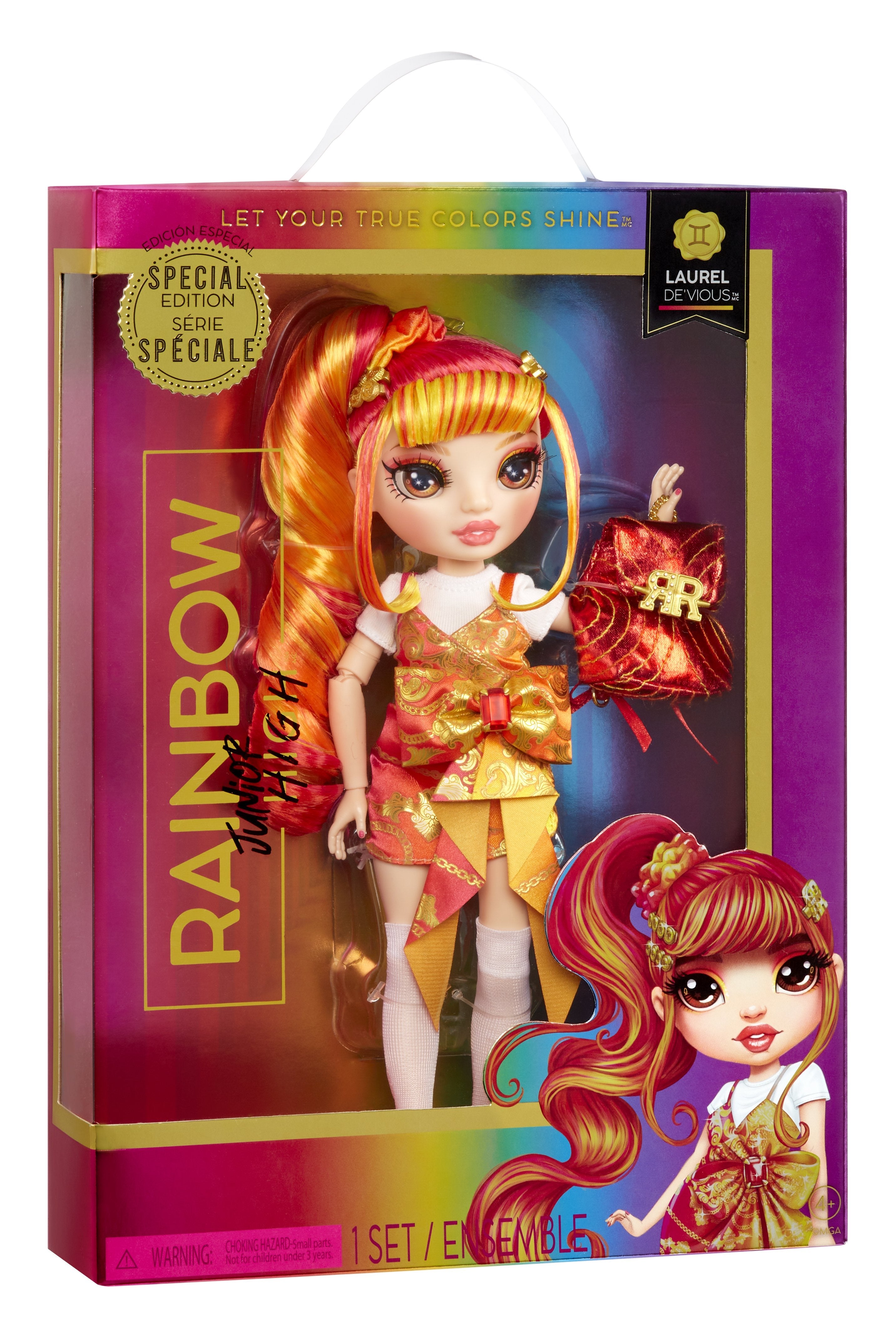 EAN 0035051590446 - Rainbow High Junior High 590446EUC muñeca imagen 10
