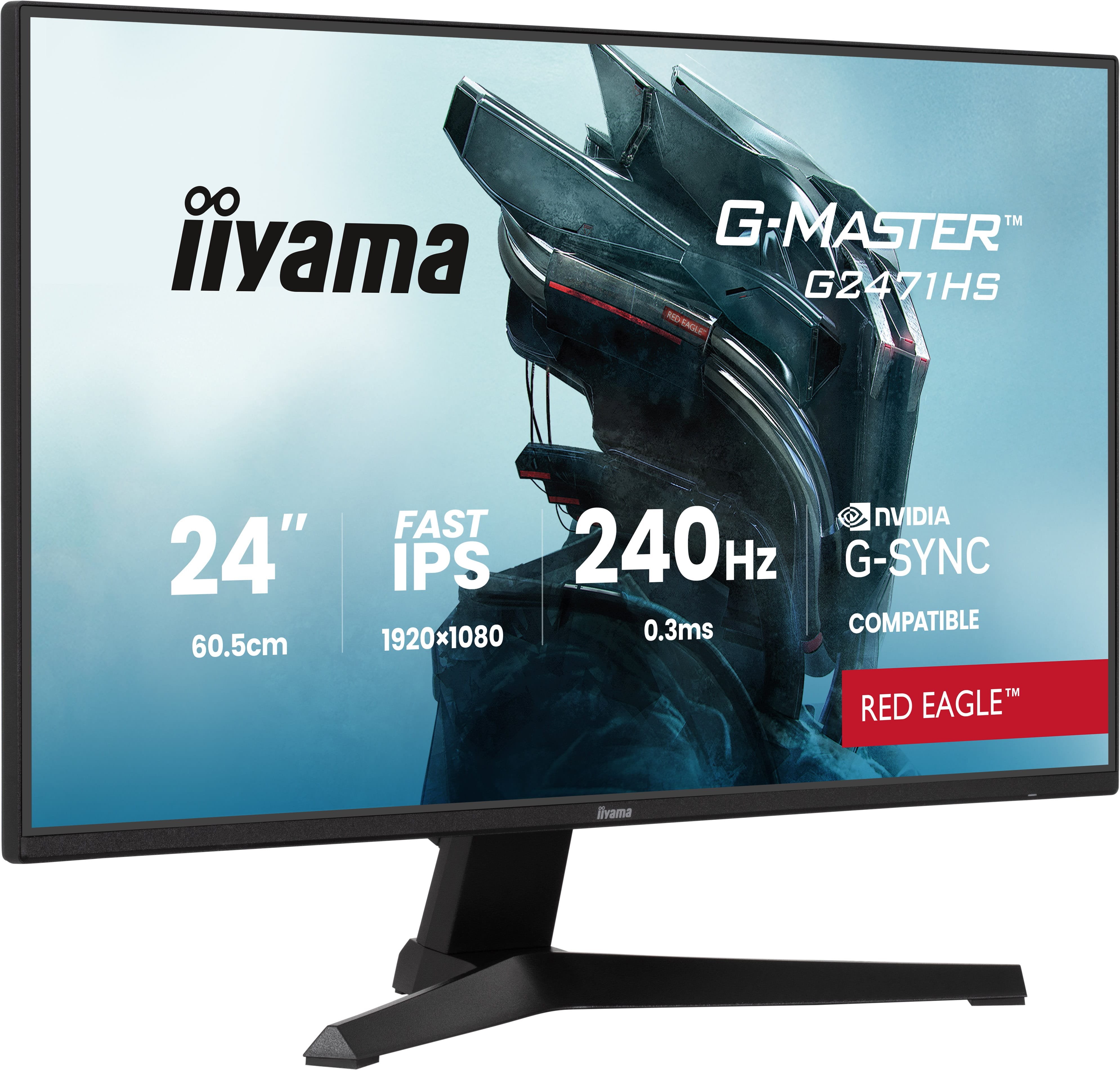 Iiyama 60.5cm 24" G2471hs-B1 16:9 2xhdmi+Dp Ips Negro