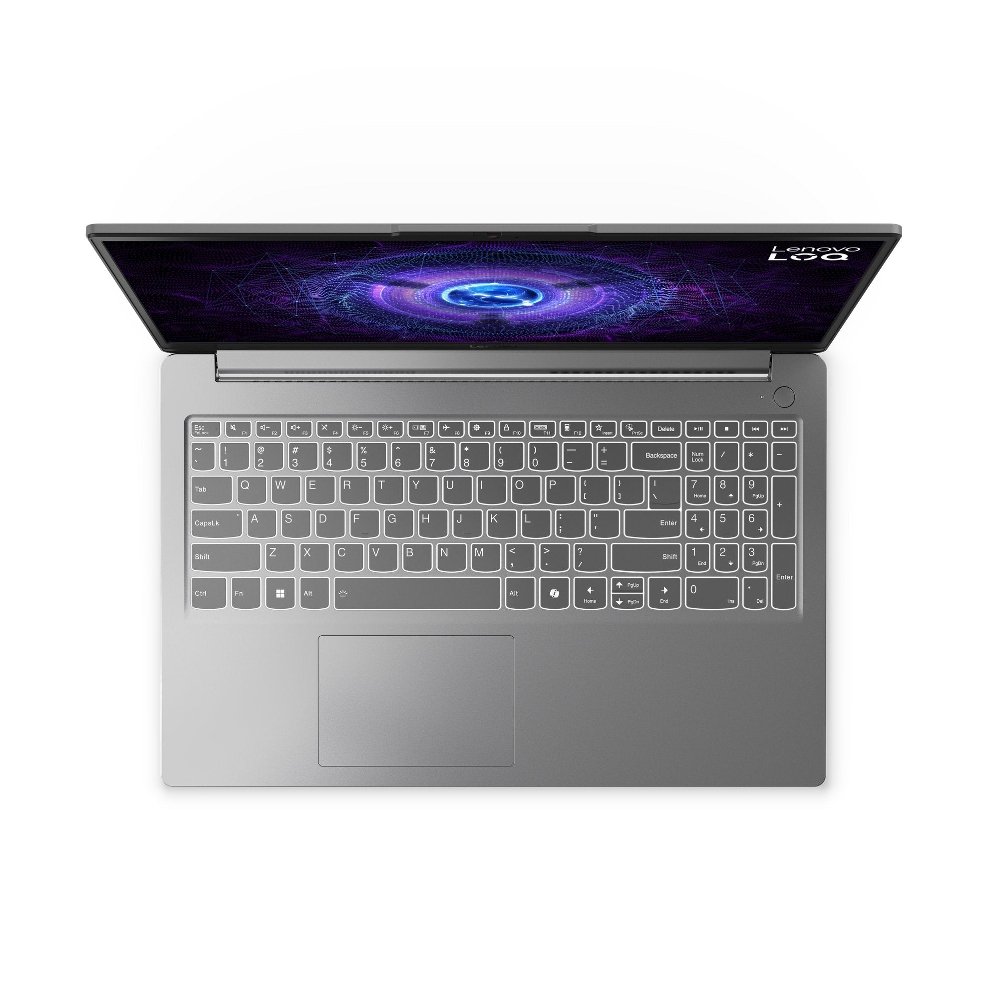Lenovo Loq 15iax9e I5-12450hx 15.6" Fhd Ips 300nits Ag 144hz 16gb Ddr5 4800 Ssd512 Geforce Rtx 2050 4gb Noos Luna Grey