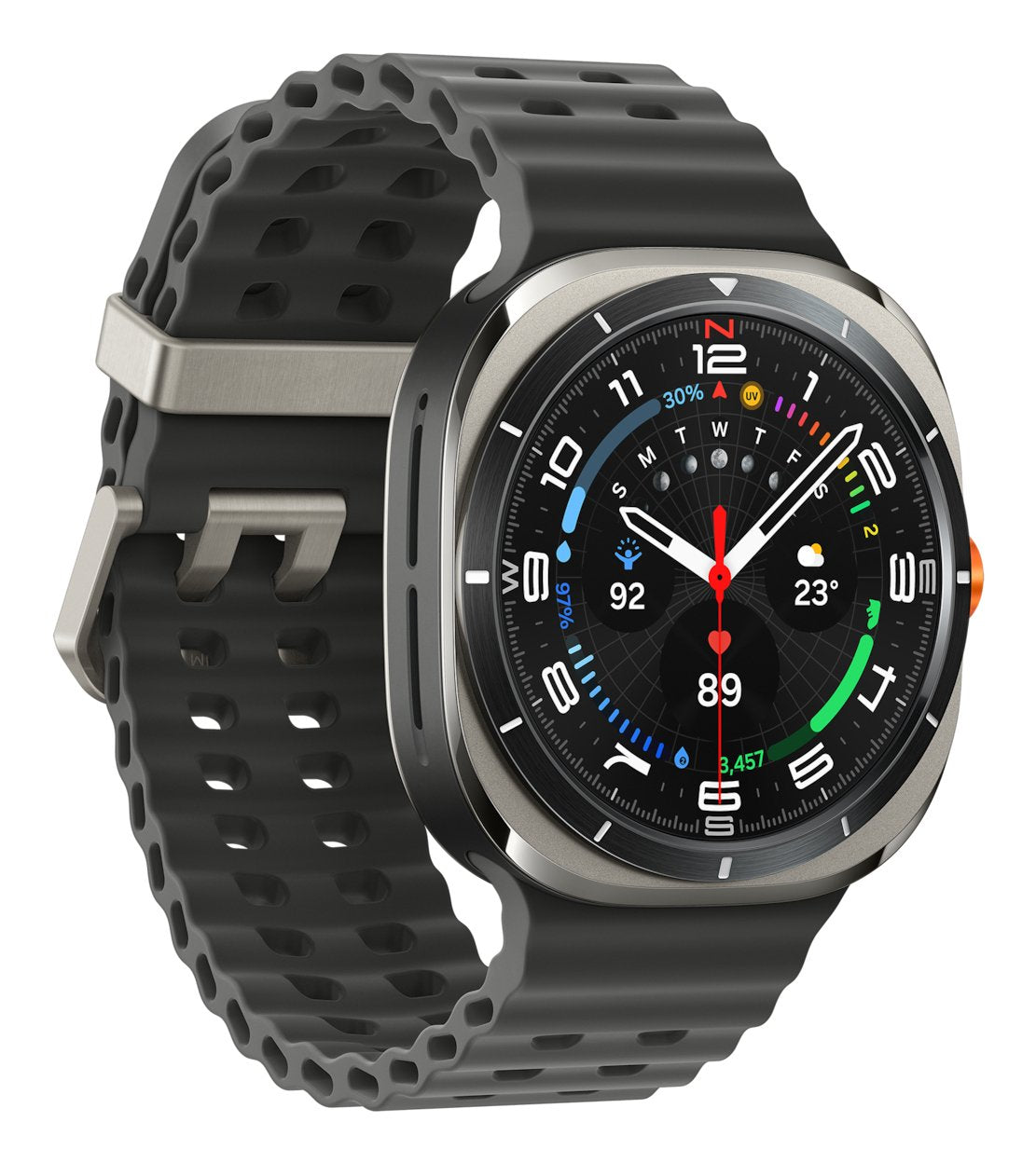 Watch Samsung Galaxy Watch Ultra L705 (2025) 47mm Lte Region West - Titanium Silver