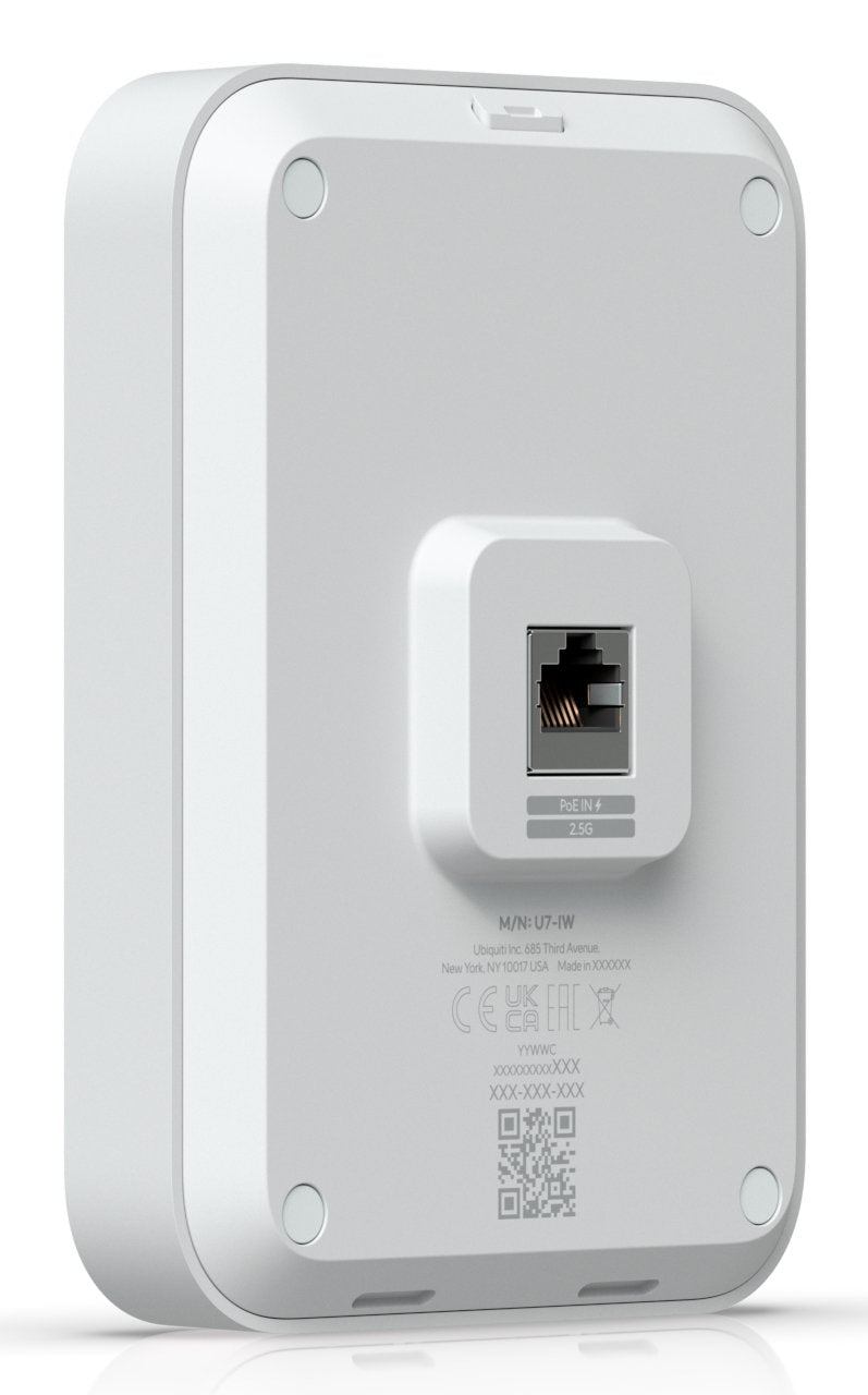 EAN 0810084698754 - Ubiquiti U7 In-Wall 4300 Mbit/s Blanco Energía sobre Ethernet (PoE) imagen 4