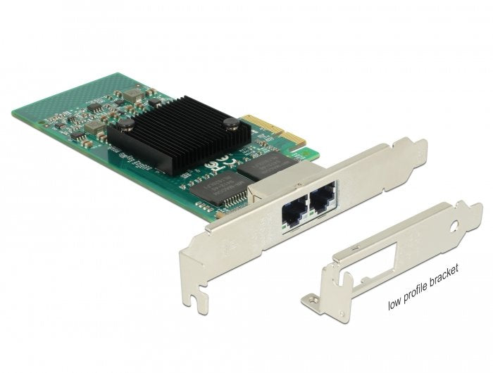 Delock Pcie> 2 X Gigabit Lan, Adaptador De Lan 89945
