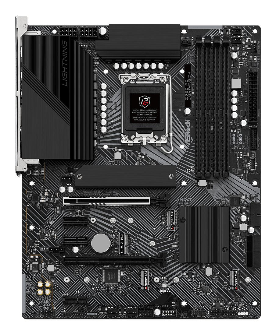 Placa Base Asrock 1700 Z790 Pg Lightning/D4 Atx 4xddr4 8xsata6 1xusb-C 2xusb 3.2 2xusb 2.0