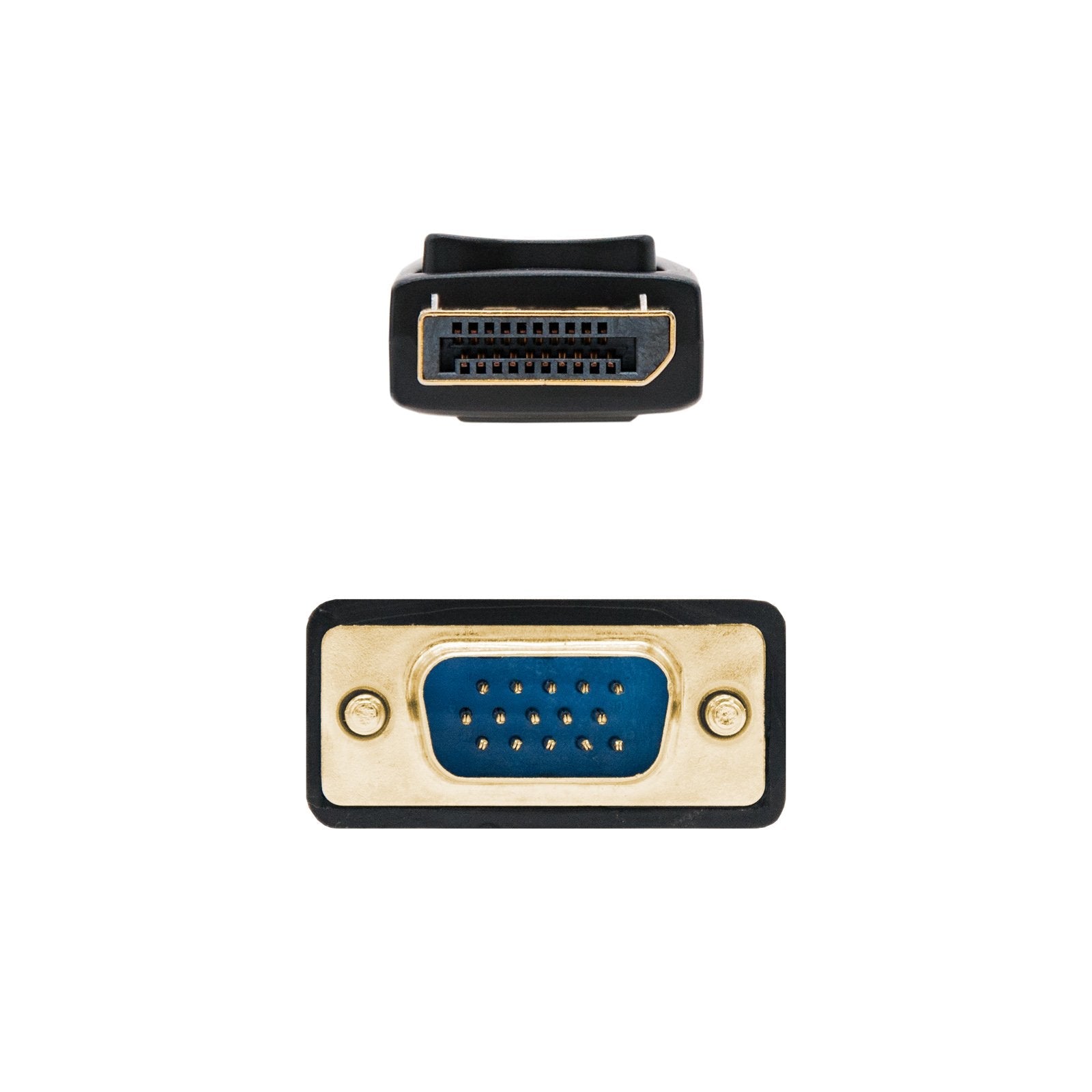Nanocable Cable Conversor Displayport A Vga - Dp/M - Vga/M - 1 M - Negro