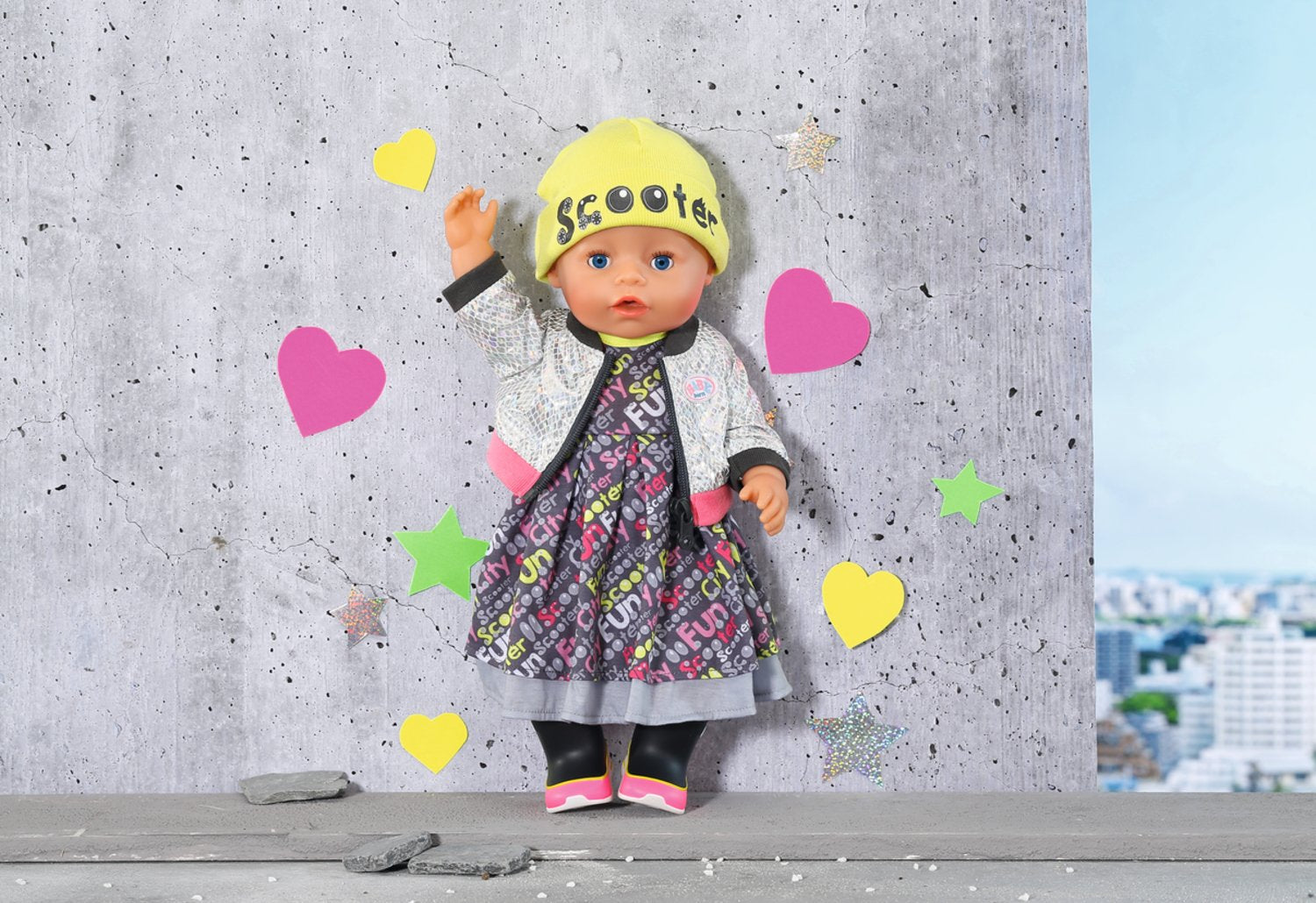 Accesorios Para Muñecas Zapf Creation Baby Born® City Deluxe Style 43 Cm,  830208