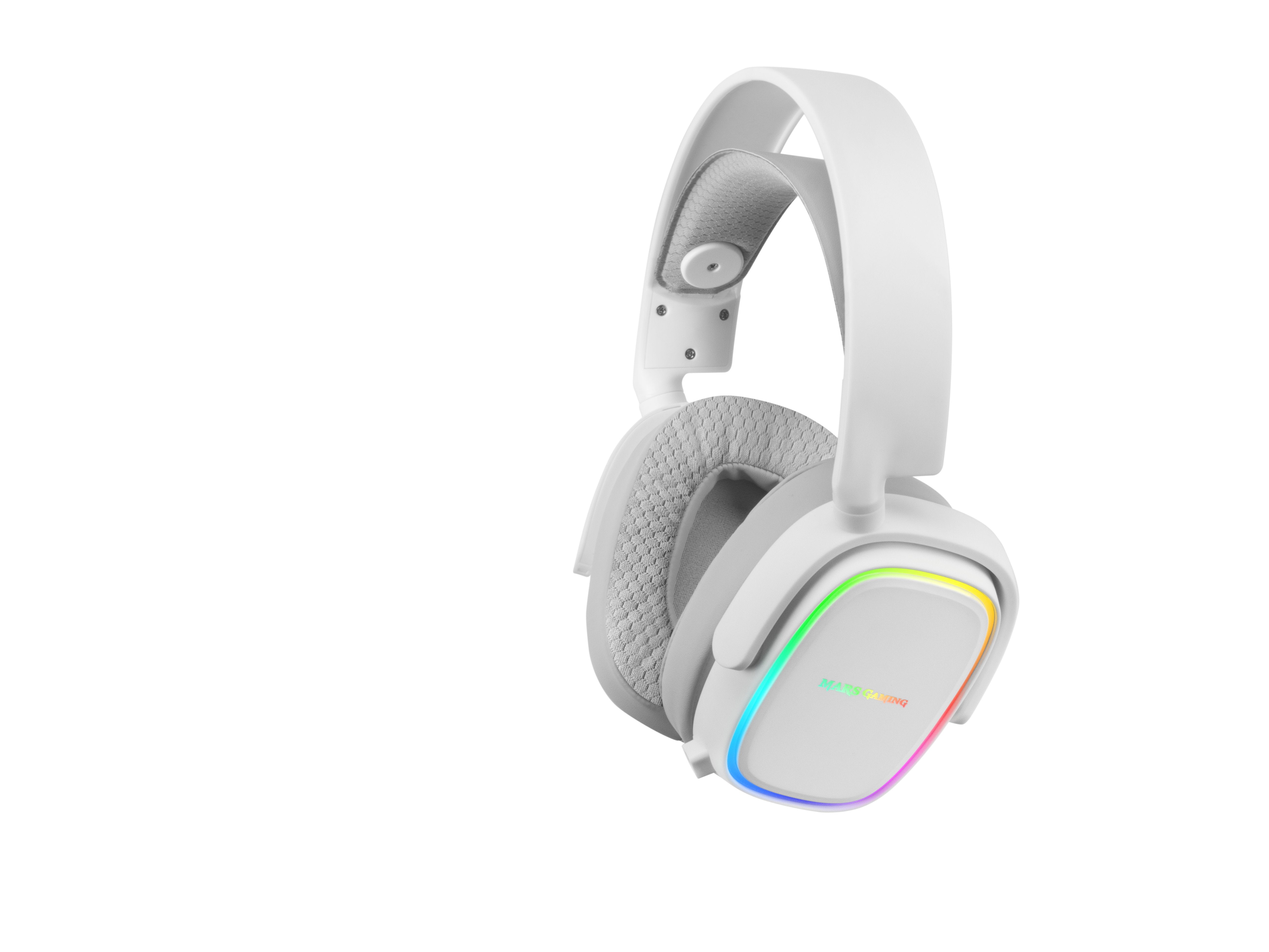 Auriculares Gaming Con Micrófono Mars Gaming Mhaw Jack 3.5 Blancos