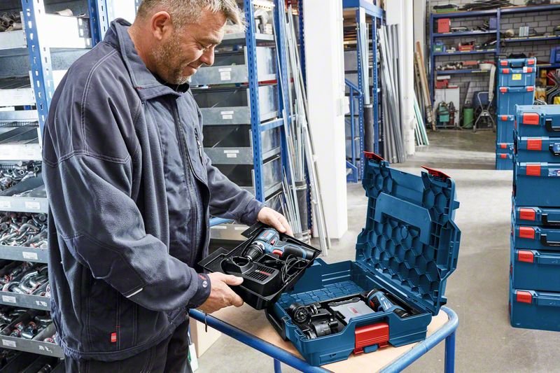 EAN 3165140917407 - Bosch L-BOXX 102 Professional Azul, Rojo Acrilonitrilo butadieno estireno (ABS) imagen 4