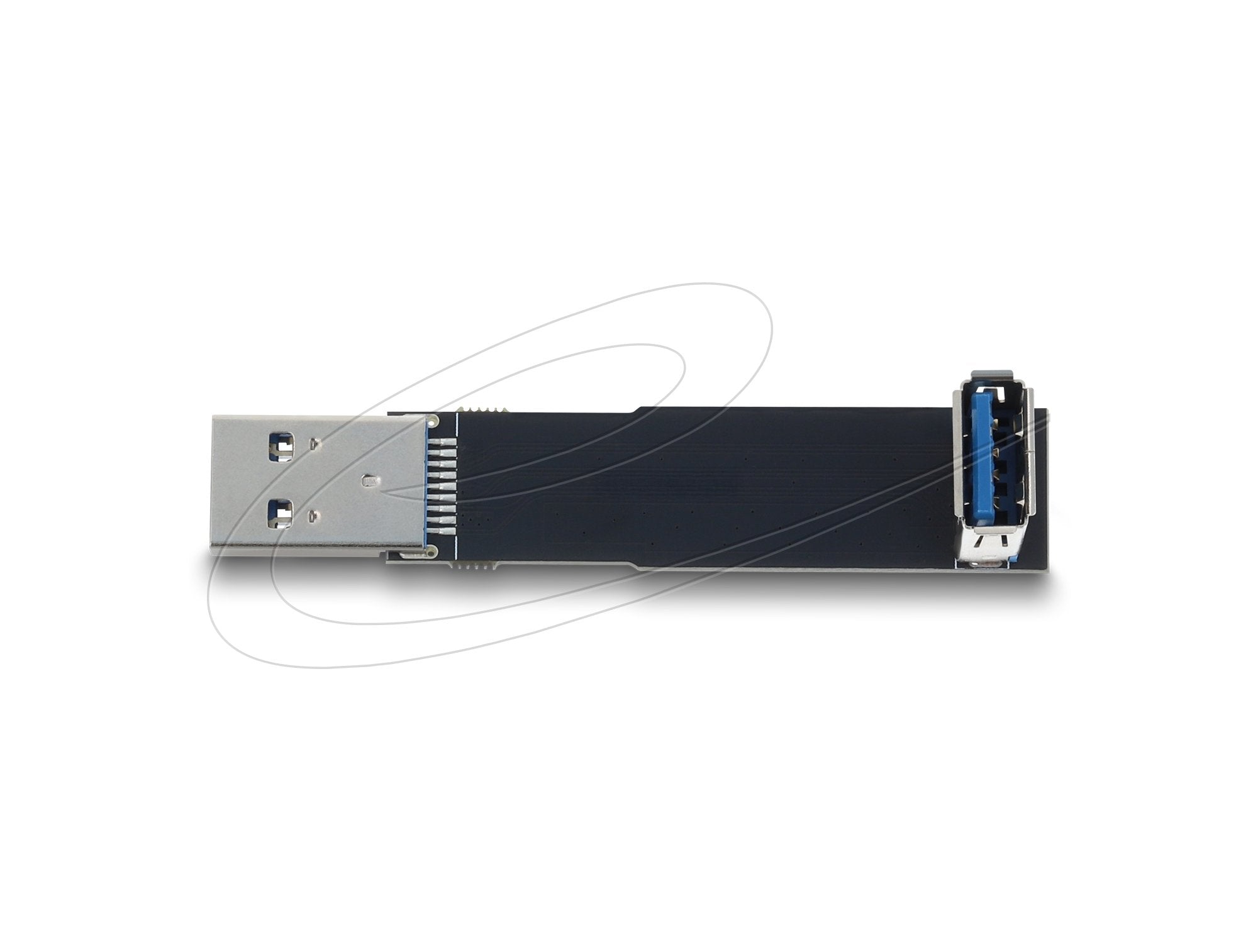 Delock Usb 10 Gbps Adapter Usb Typ-A Buchse Zu Stecker Gewinkelt 90°