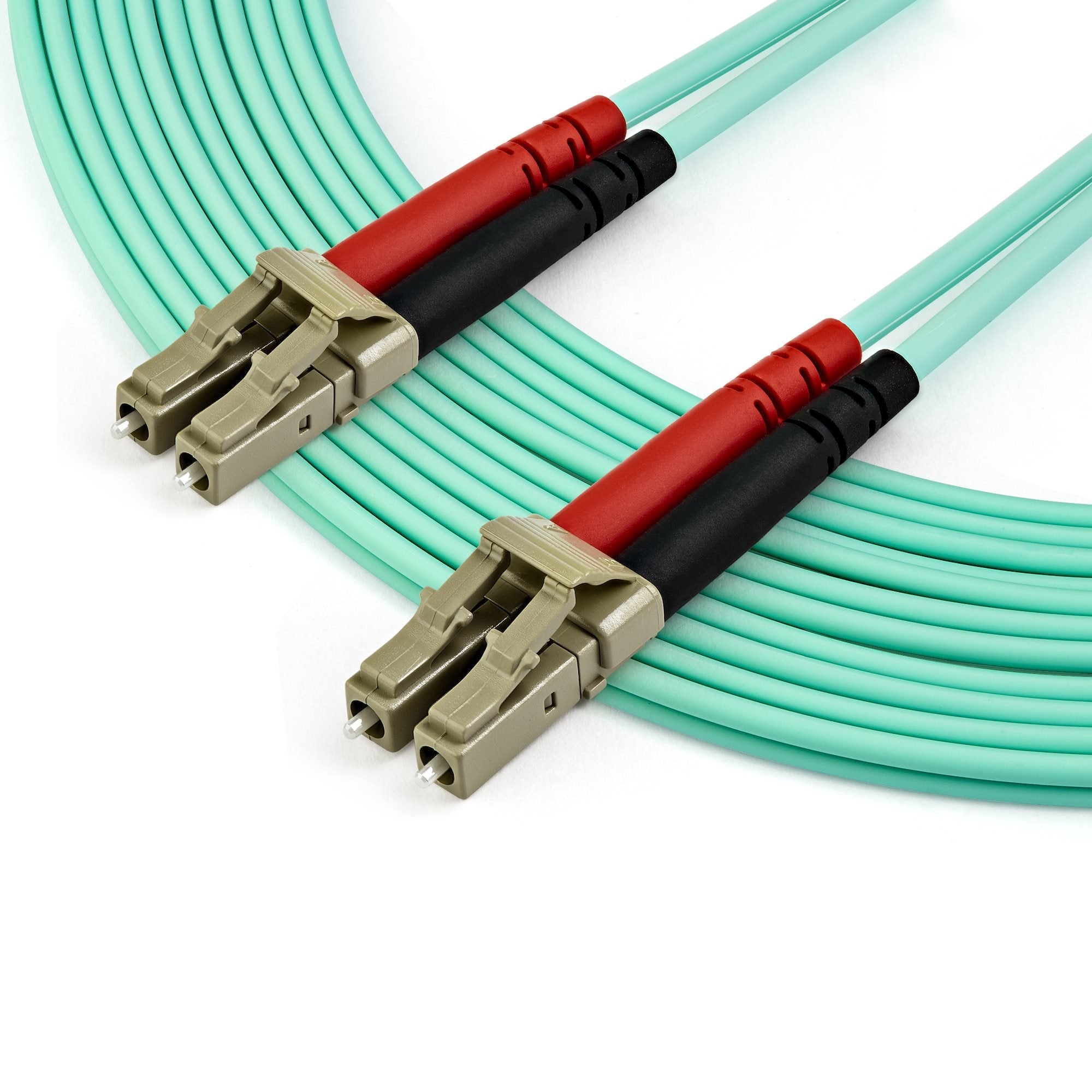 Startech.Com Cable De 7m De Fibra Óptica Multimodo Dúplex 50/125 Lc A Lc De 10gb - Aqua - Om3 - Lszh - Lommf