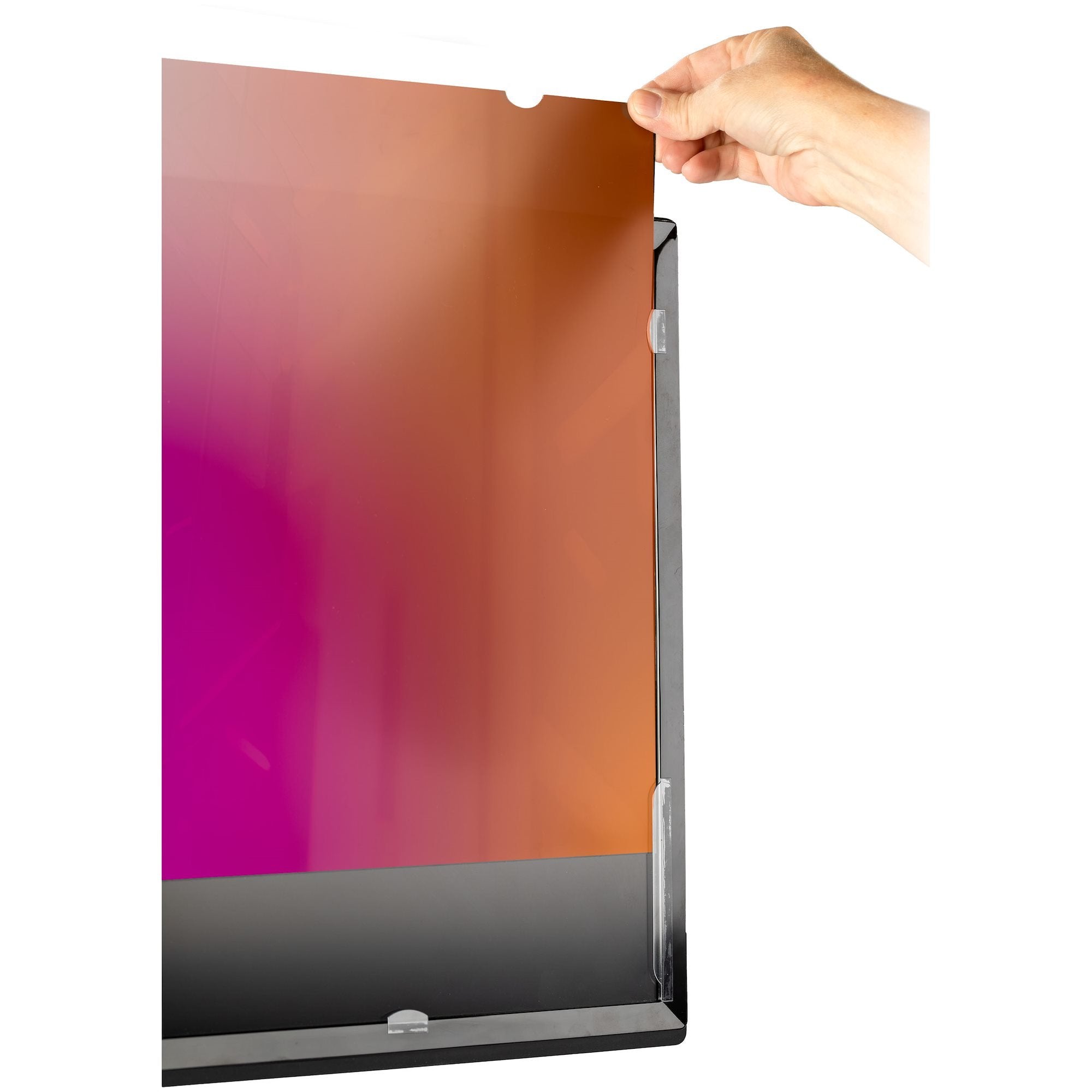 Startech.Com Filtro De Privacidad Dorado De 27in Para Monitor De 16:9 - Filtro Reversible - Filtro De Pantalla Brillante Removible Para Ordenador - Protector De Pantalla - +/- 30 Deg.
