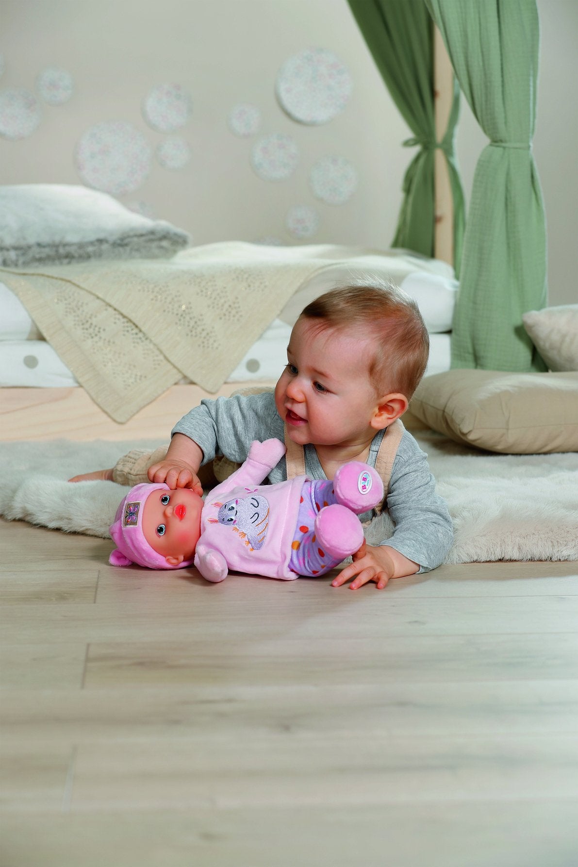 EAN 4001167838730 - Zapf BABY born for babies Sweetie Pink 30cm imagen 4