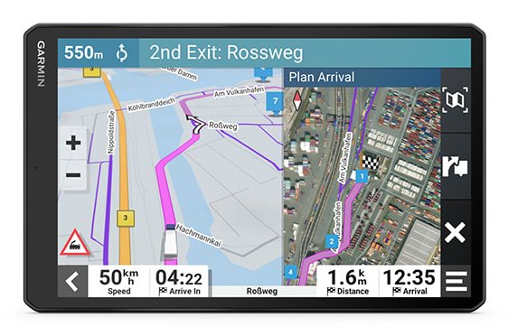 EAN 0753759293772 - Garmin DEZL LGV1010 navegador Fijo 25,6 cm (10.1") TFT Pantalla táctil 554 g Negro imagen 1