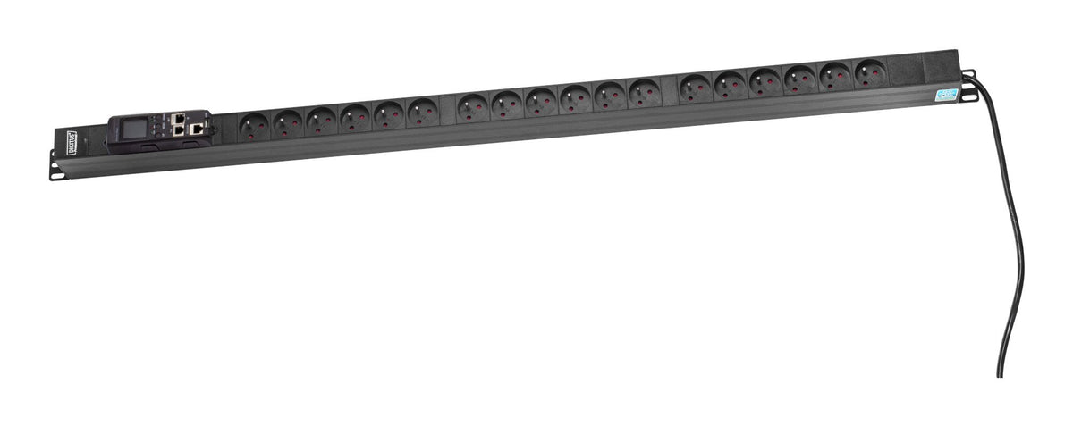 Digitus Dn-Ip-V-2-18e Unidad De Distribución De Energía (Pdu) 18 Salidas Ac 0u Negro