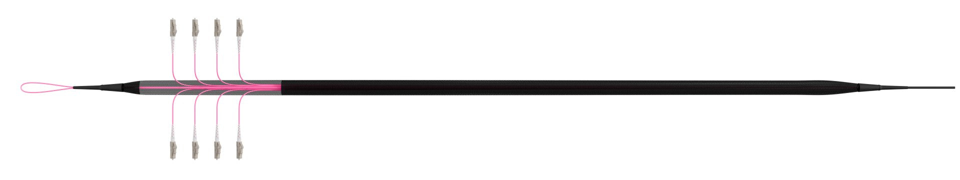 Efb Trunkcable U-Dq(Zn)Bh Om4 8g (1x8) Lc-Lc 200m Dca Lszh