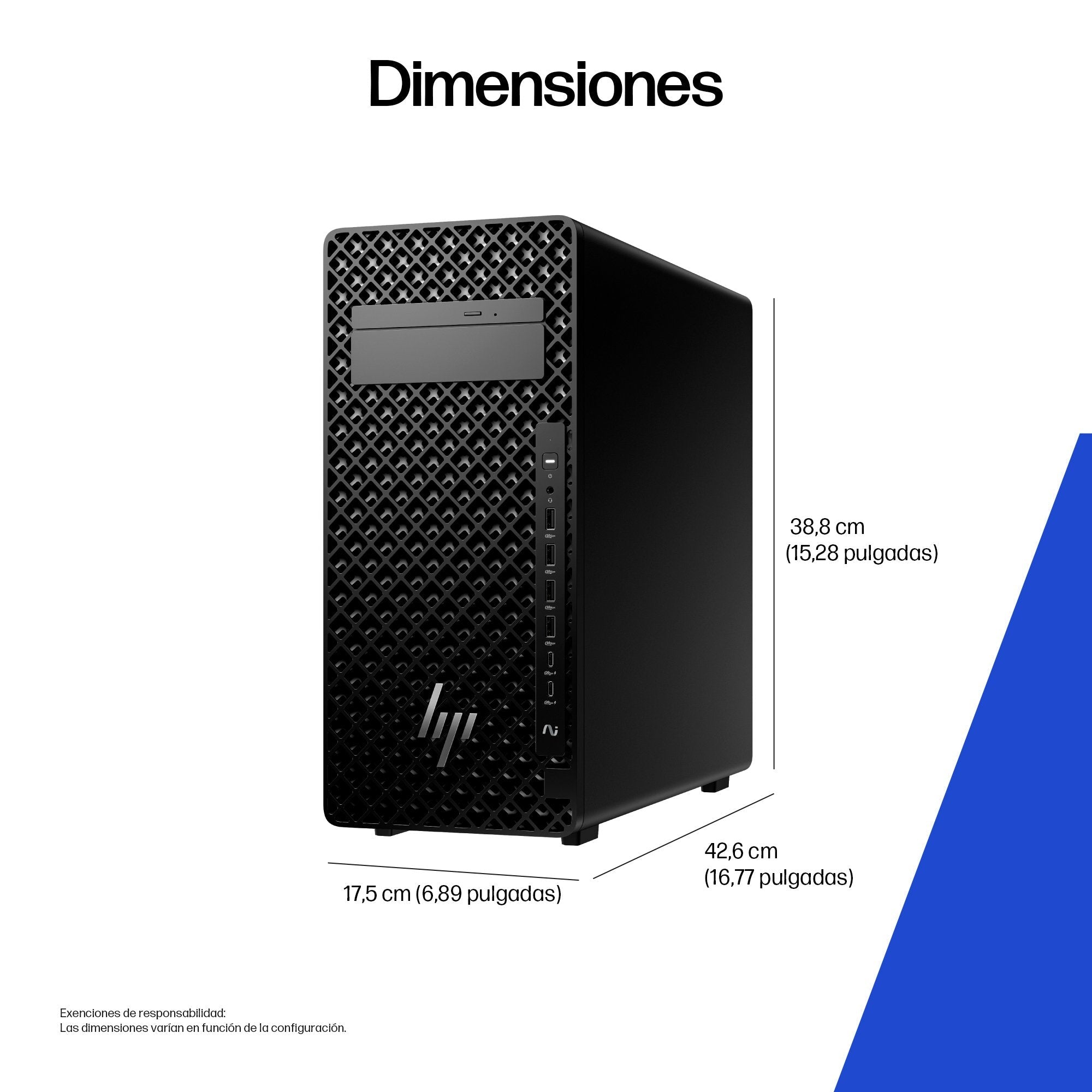 Pc Workstation Hp Z2 Tower G1i Desktop Pc Wolf Pro Security Ultra 9 285k 64 Gb  W11 Pro  Negro