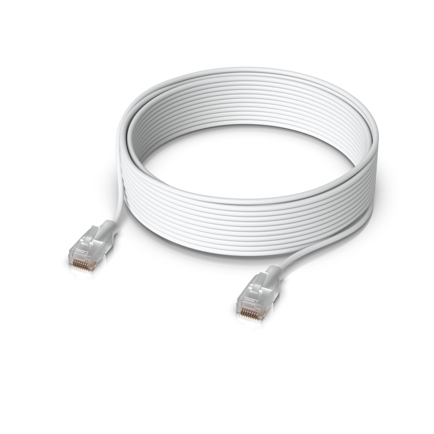 EAN 0810084695814 - Ubiquiti UACC-Cable-Patch-EL-12M-W cable de red Translúcido, Blanco Cat6 imagen 2