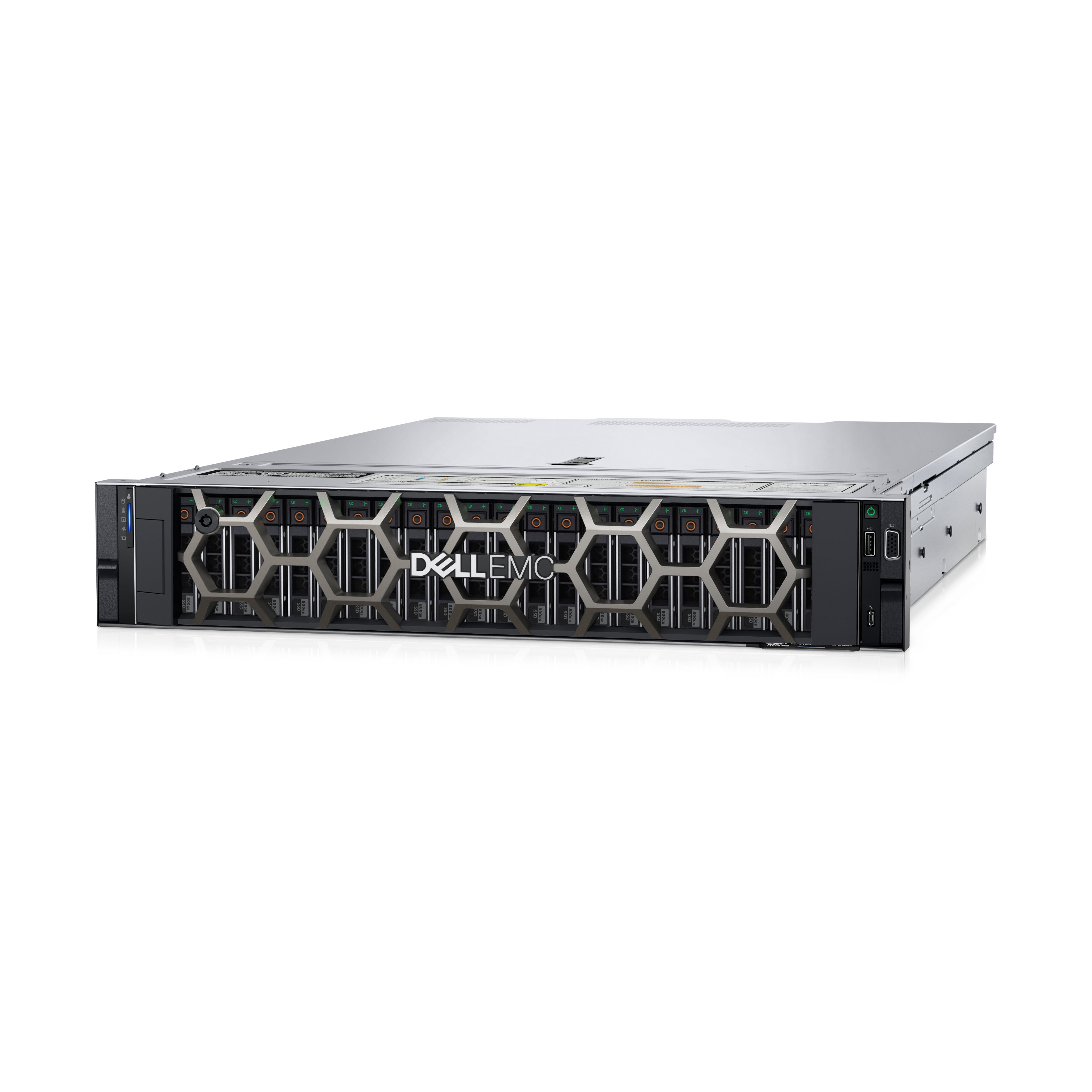 Dell Servidor Poweredge R750xs,8 X 3.5",Intel Xeon Silver 4314,1x 32gb,1x 480gb Ssd Sata,Sliding Rails,No Optical Drive,Broadcom 57412,Perc H755,Idrac9 Enterprise 15g,Single Hot-Plug 800w, 3 Años Nbd.