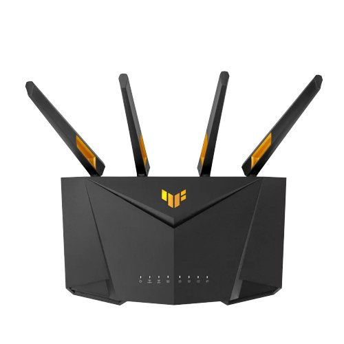 EAN 4711081760351 - ASUS TUF Gaming AX3000 V2 router inalámbrico Gigabit Ethernet Doble banda (2,4 GHz / 5 GHz) Negro, Naranj imagen 2