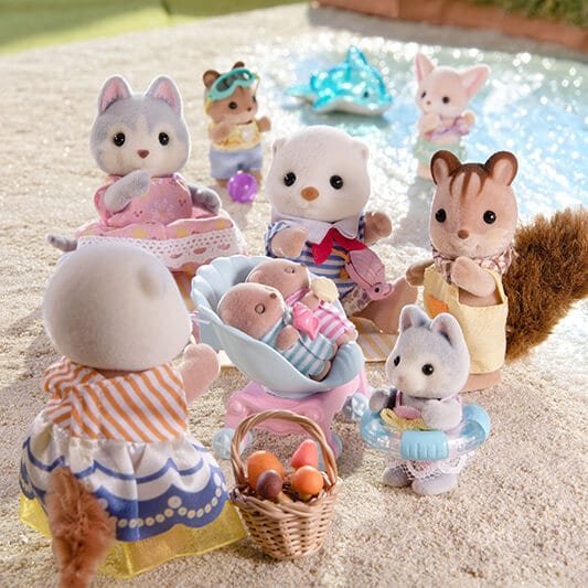 Epoch Sylvanian Families - Seeotter Familie 5803