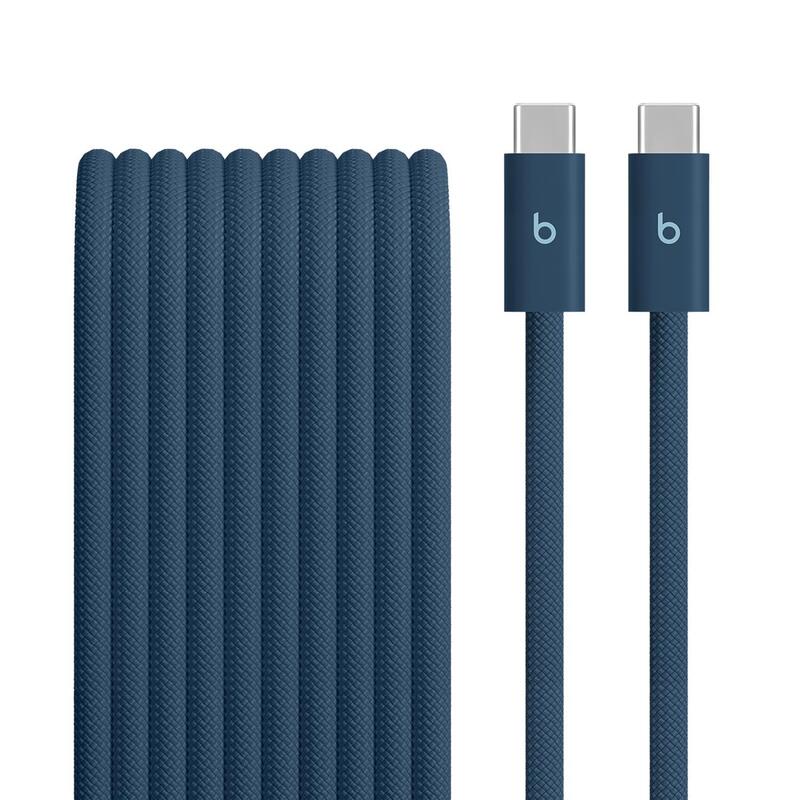Cable Beats 240w Usb-C To Usb-C Braided Cable (3 M / 10 Ft) - Nitro Navy