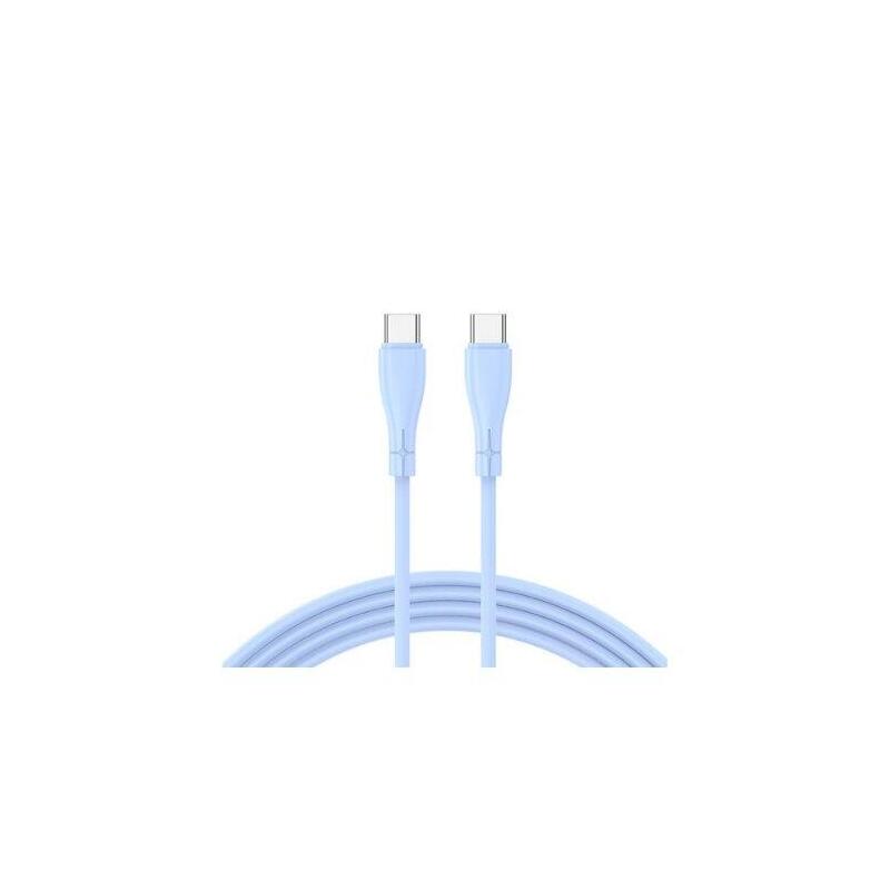 Cable Cool Usb-C A Usb-C 1m Silicona Blue