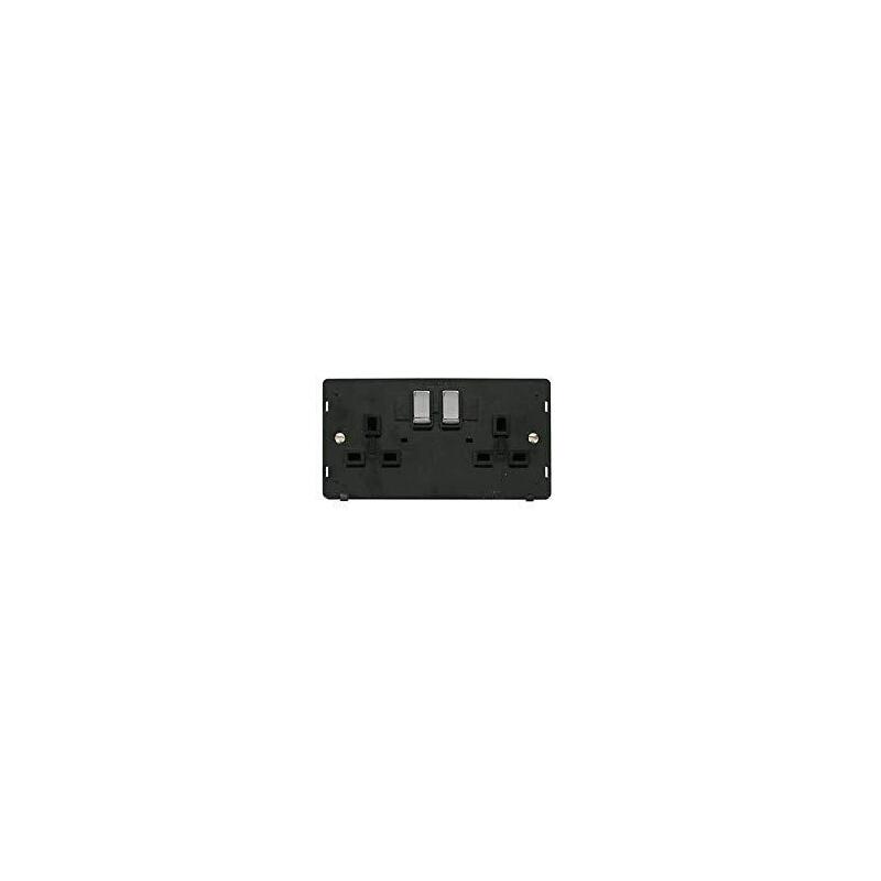 Cable De Alimentación Schuko/Iec C13 Recto M/F De 5m Negro Con Bloqueo Iec Lock