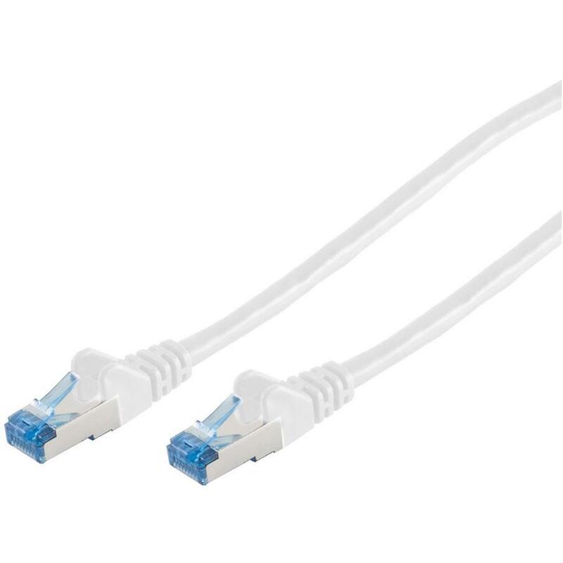 Cable De Red Cat6a Rj45 S/Ftp 3m Blanco