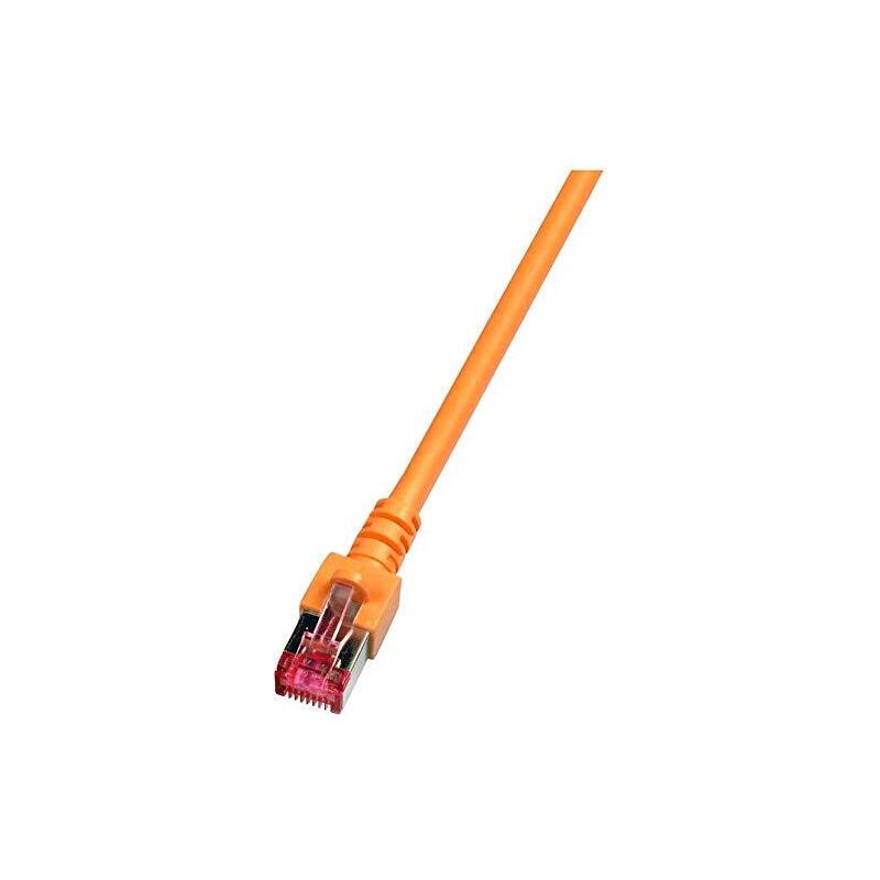 Cable De Red Efb Rj45  S/Ftp Cat.6 Lszh 15.00m Orange