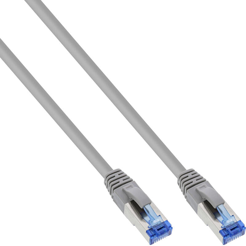 Cable De Red Inline S/Ftp Pimf Cat.6a Libre De Halógenos 500mhz Gris 3m
