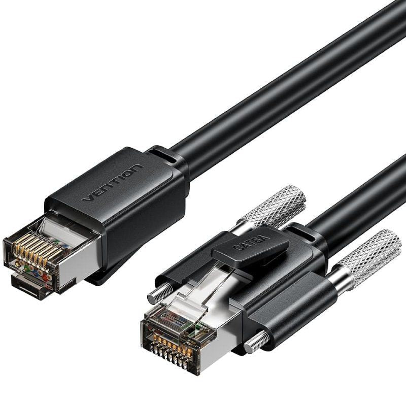 Cable De Red Rj45 Sftp Vention Ibubj Cat.6 8m Negro