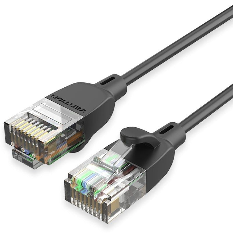 Cable De Red Rj45 Utp Vention Ibibg Cat.6a 1.5m Negro