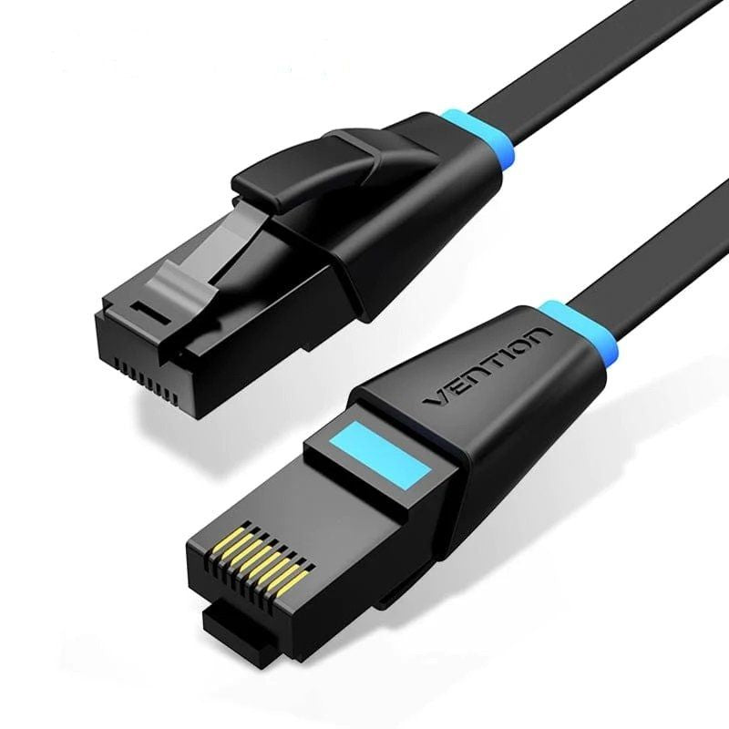 Cable De Red Rj45 Utp Vention Ibjbn Cat.6a 15m Negro