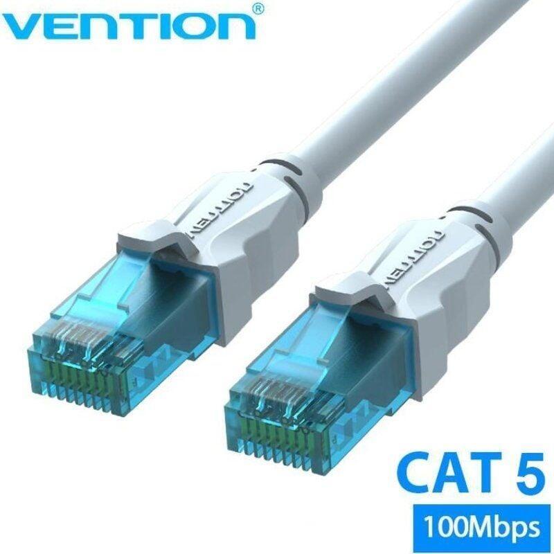 Cable De Red Rj45 Utp Vention Vap-A10-S5000 Cat.5e 50m Azul Y Blanco