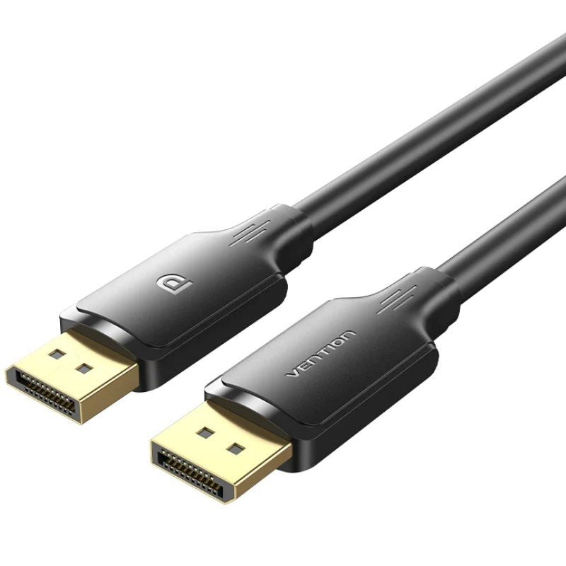 Cable Displayport 1.2 4k Vention Hakbl Displayport Macho Displayport Macho 10m Negro