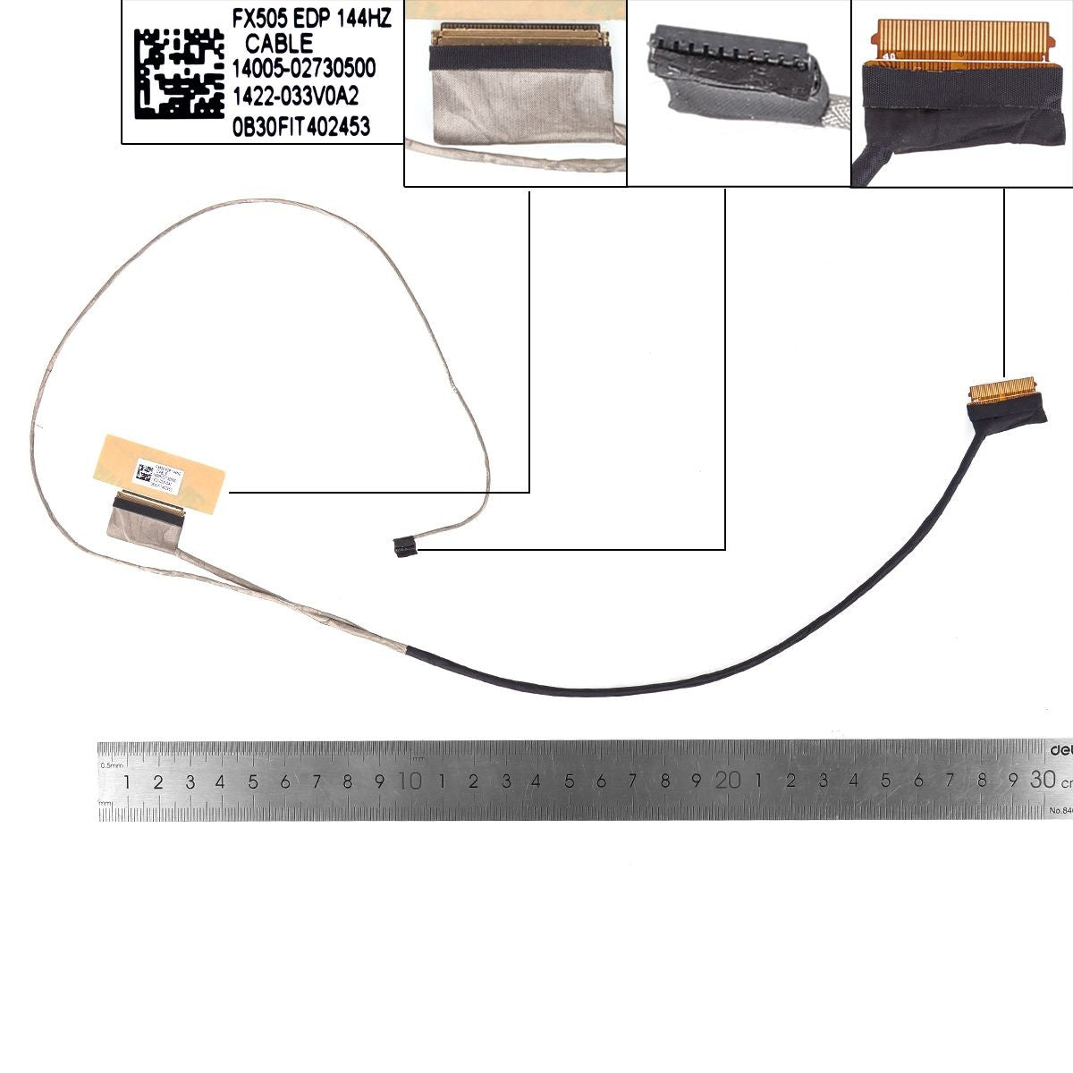 Cable Flex Para Portátil Asus Fx505 Fx50D Fx86F Fx86G Fx95G 40 Pines