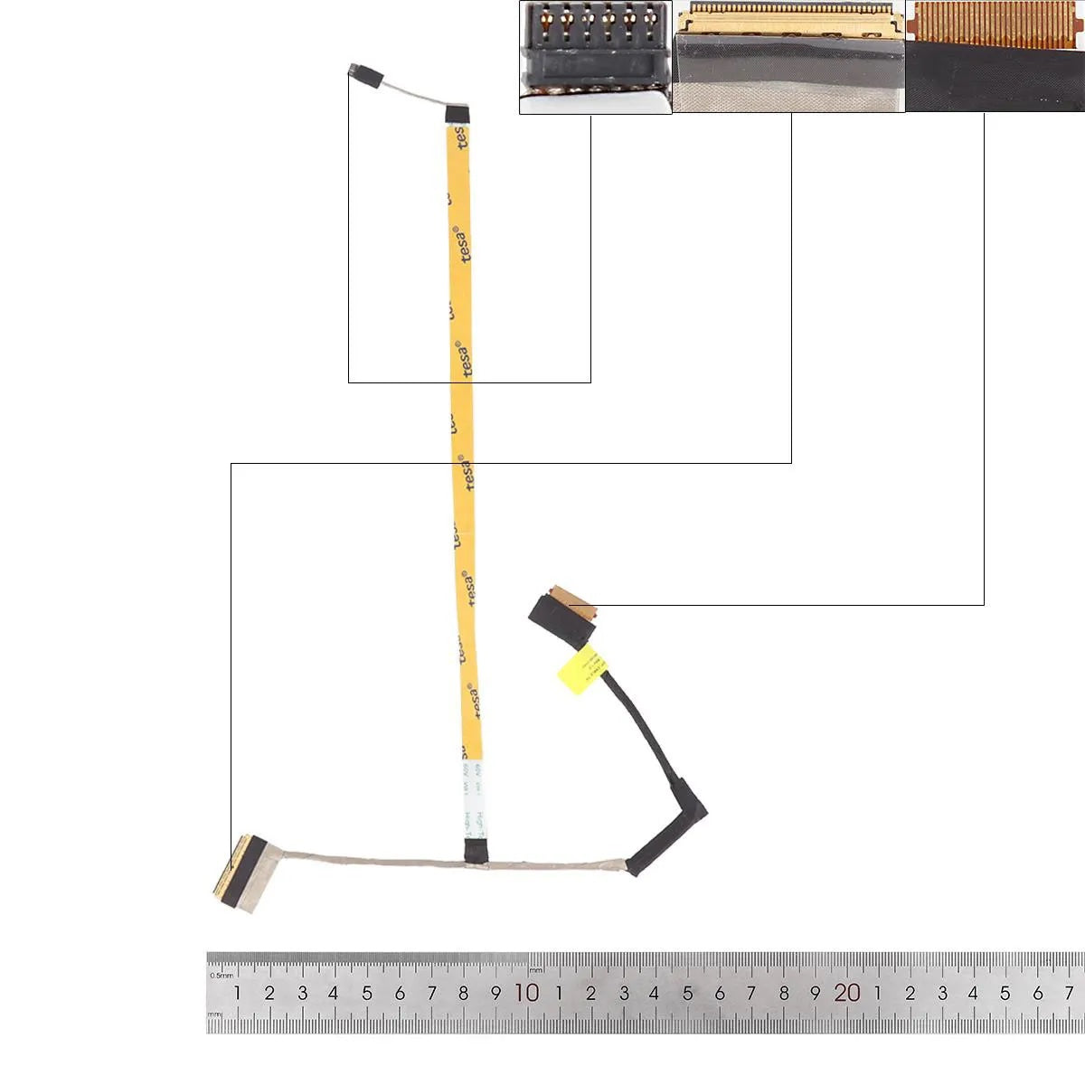 Cable Flex Para Portátil Hp 15S-Dr Gpt52 La-K201P 40 Pines