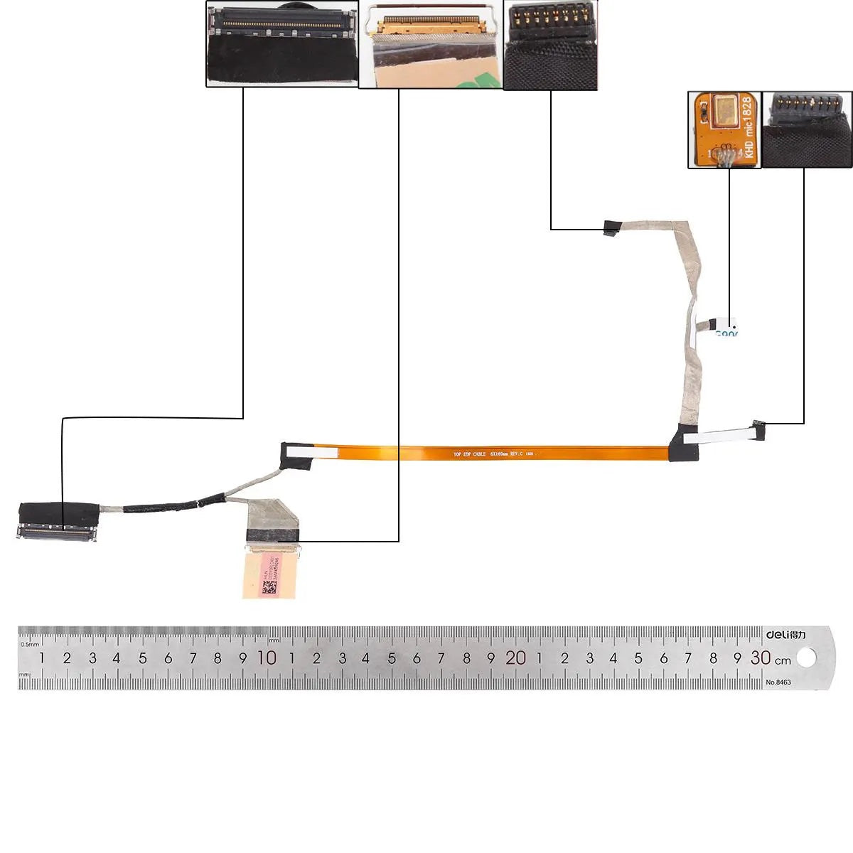 Cable Flex Para Portátil Hp Elitebook X360 1030 G3 40 Pines