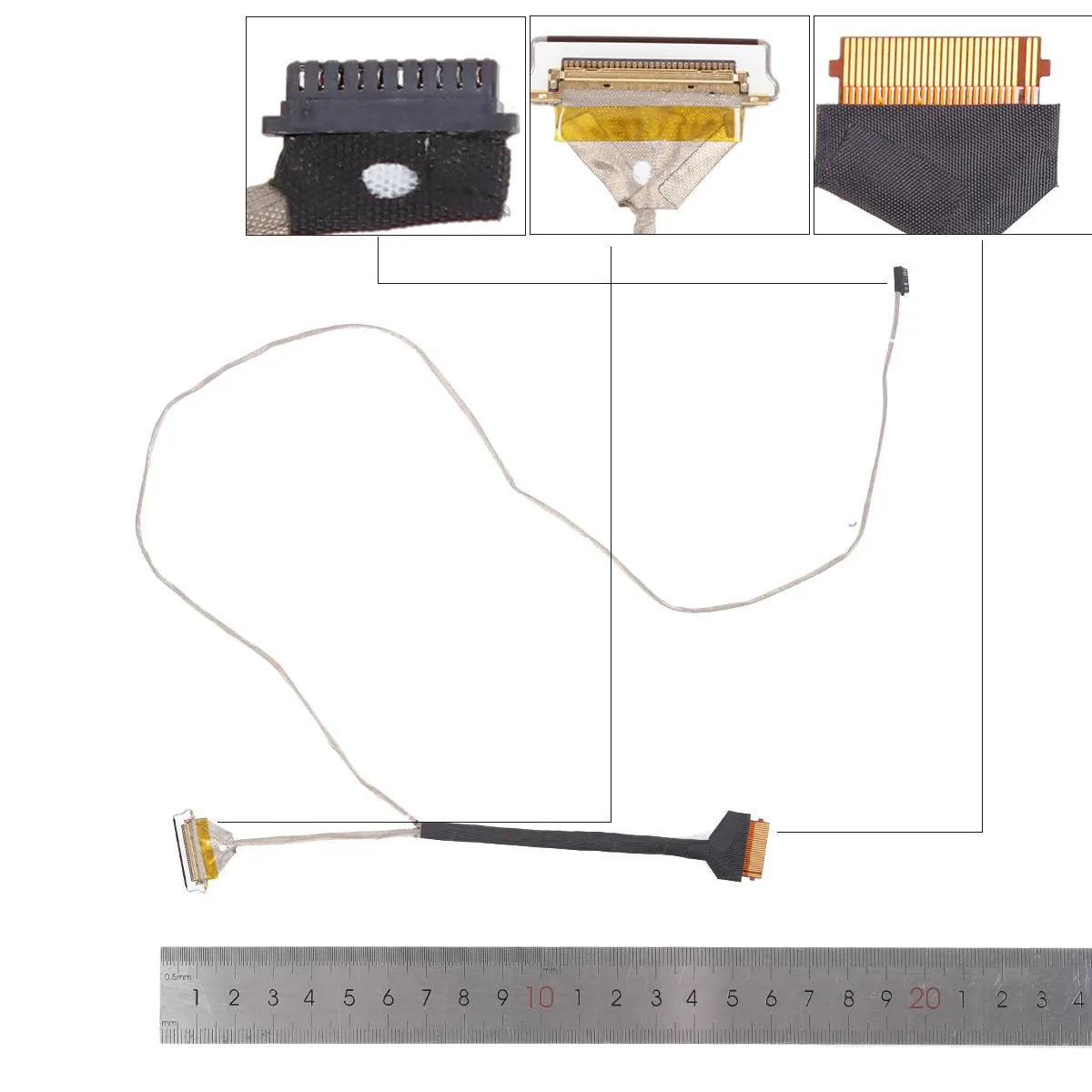 Cable Flex Para Portátil Lenovo S350-15 S350-15Iwl Gs552 30 Pines Sin Táctil
