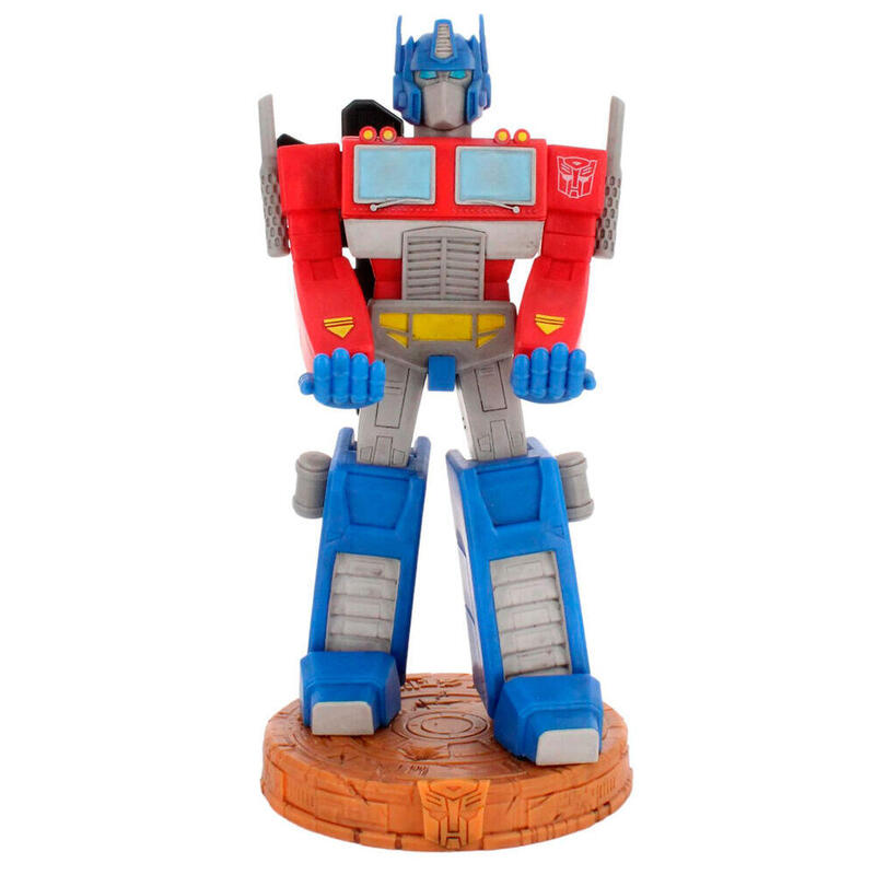 Cable Guy Soporte Sujecion Optimus Prime Transformers 20cm