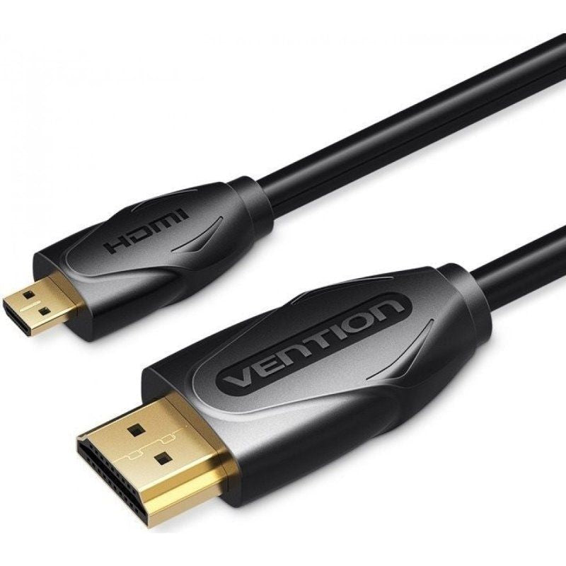 Cable Hdmi Vention Vaa-D03-B150 Hdmi Macho Micro Hdmi Macho 1.5m Negro