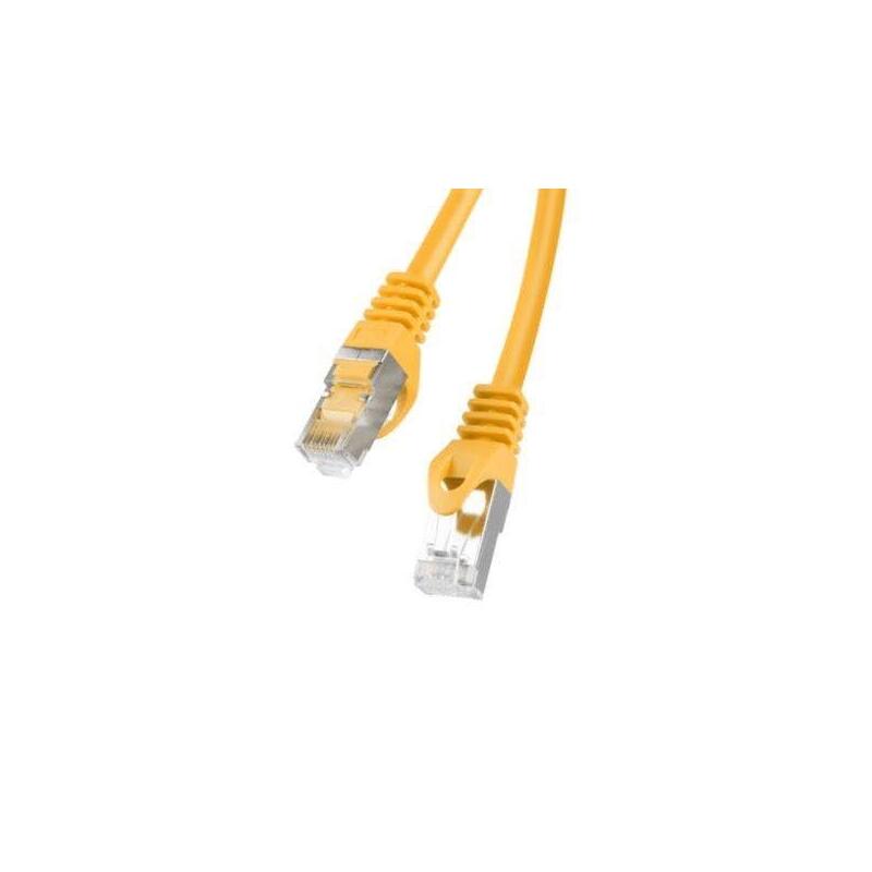 Cable Lanberg Pcf6-10cc-0200-Y De Red Rj45 Cat.6 Ftp 2m Orange