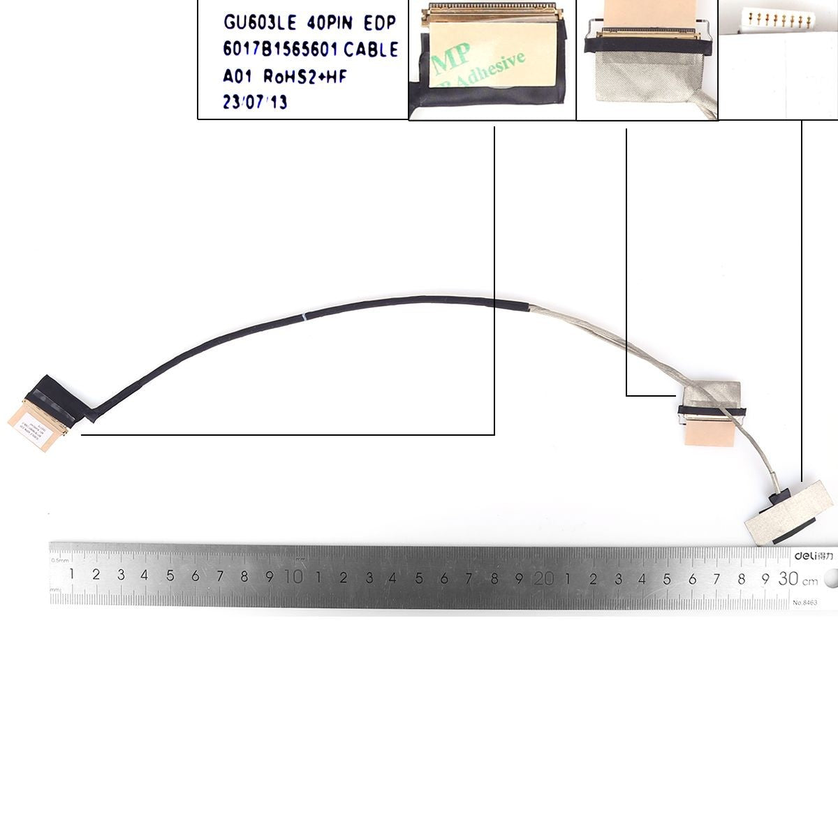 Cable Flex Para Portátil Asus Rog 16 Gu603Le Gu60 Gu603Zw 6017B1565601 6017B1715701 4K 40 Pines