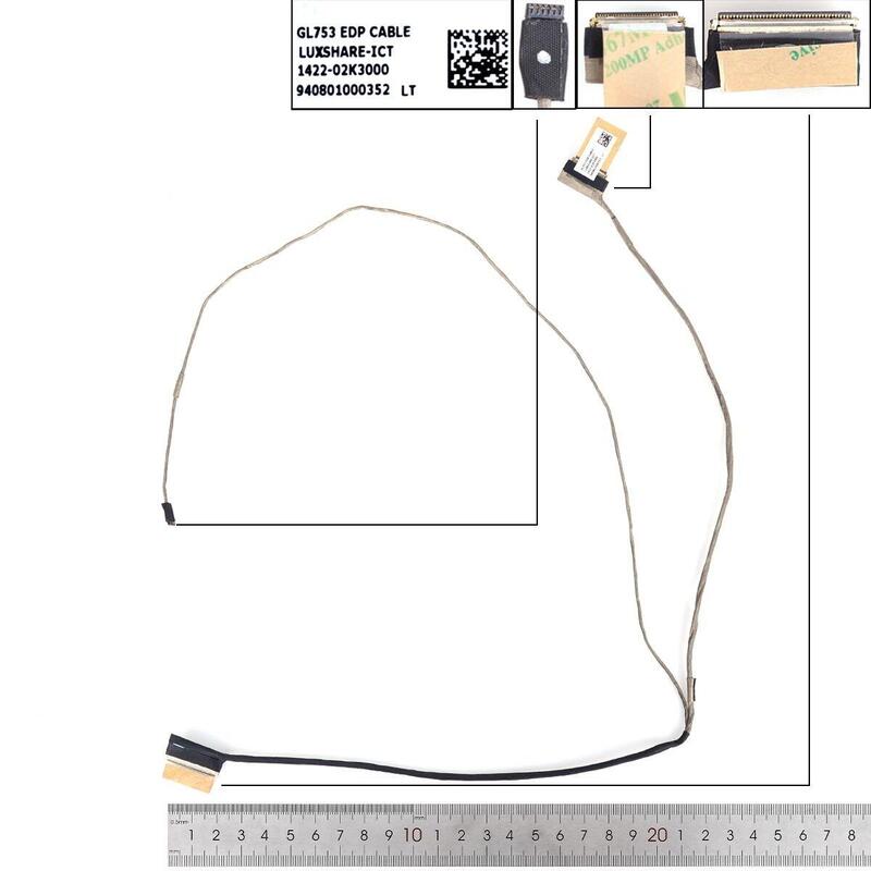 Cable Lcd Led Ausu Gl753, Org 1422 02k3000