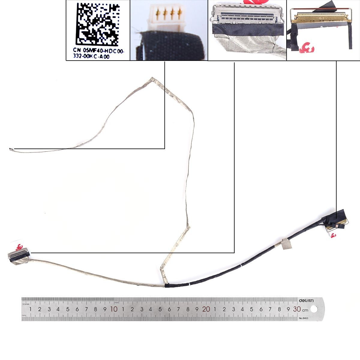 Cable Flex Para Portátil Dell G15 5530 5535 5540 554 05Mf40 Dc02C010X00 Fhd 40 Pines