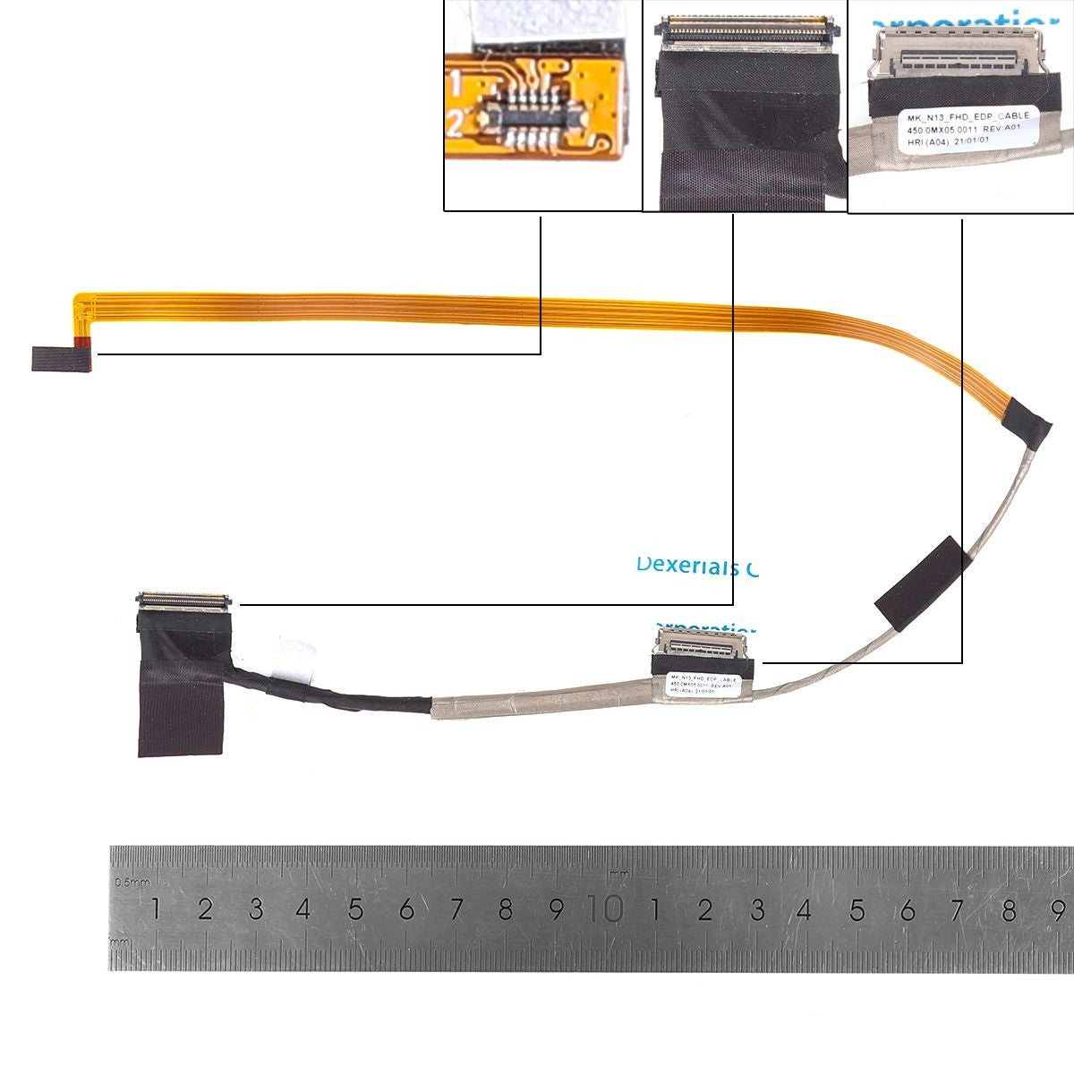 Cable Flex Para Portátil Dell Inspiron 13 5300 5310 0Hhn2F 450.0Mx05.0012 450.0Mx05.0011 30Pin
