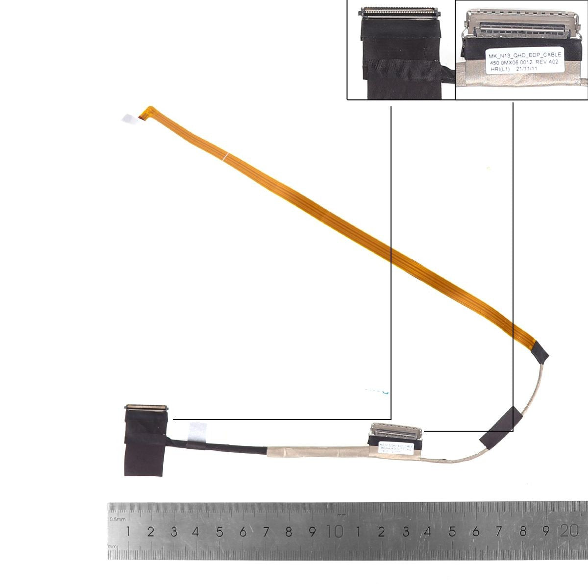 Cable Flex Para Portátil Dell Inspiron 13 5300 5310 0X5T0G 450.0Mx06.0012 40 Pines